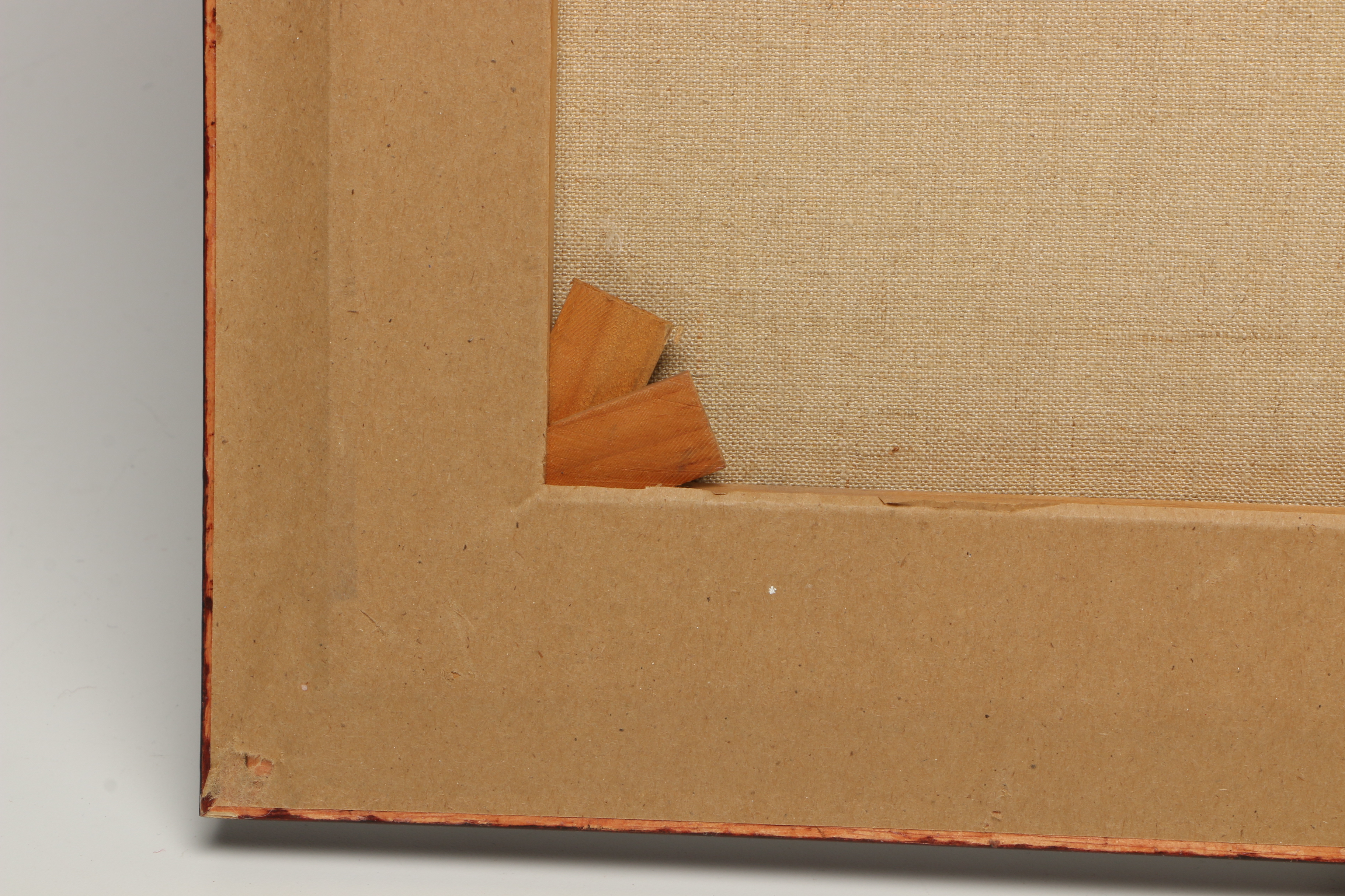 E. Birk Oil Painting of Danish Village