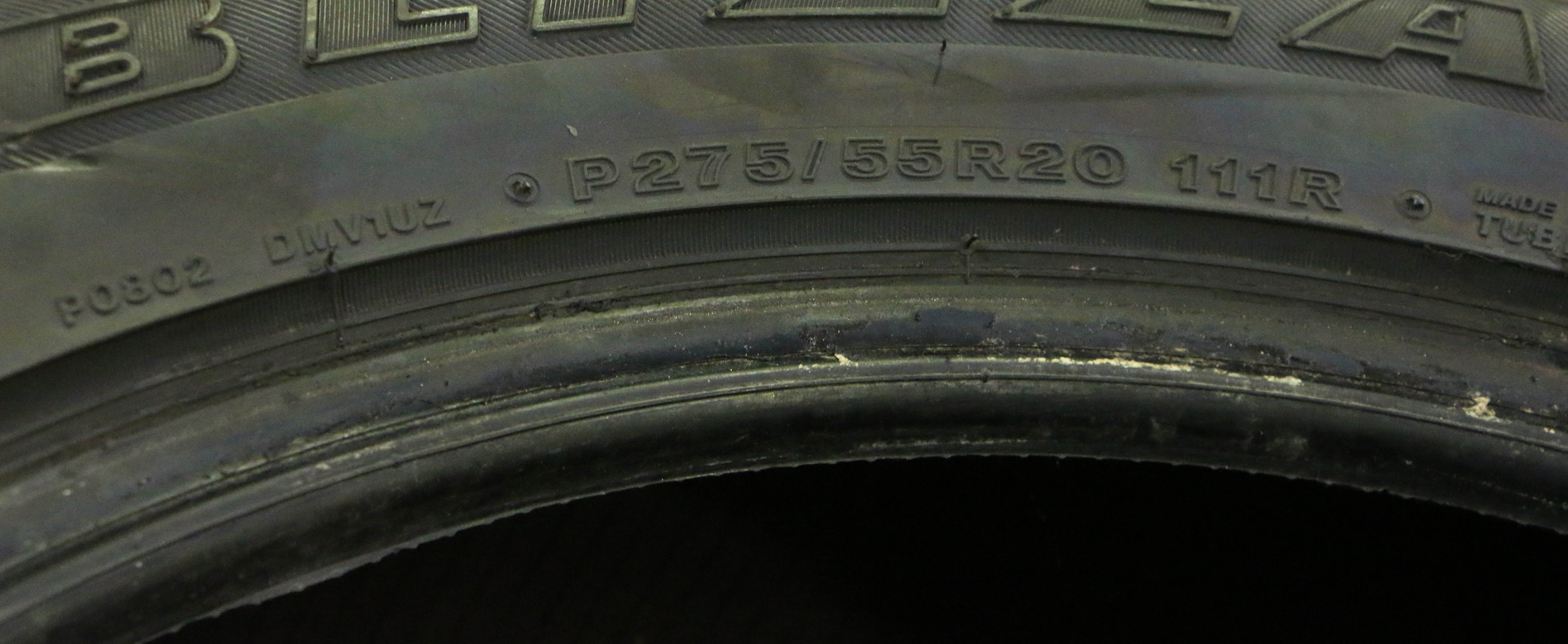 Set of Four Firestone "Blizzak" DM-V1 Truck Tires