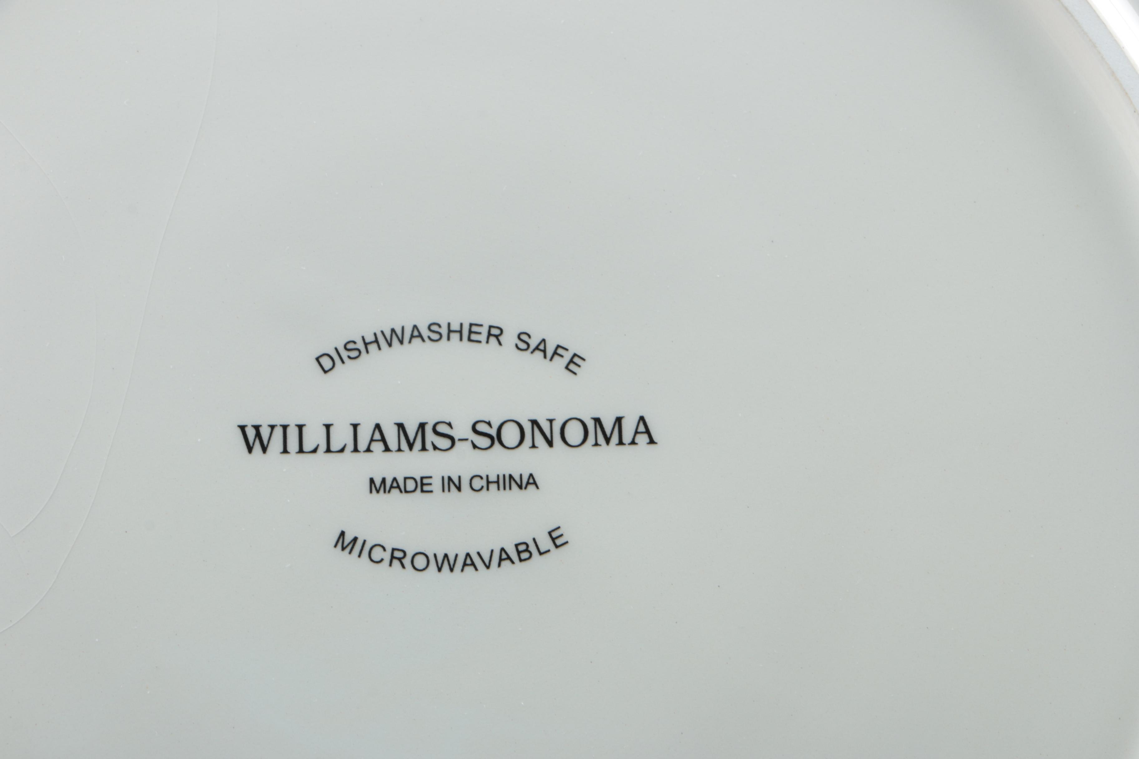 Williams-Sonoma "Twelve Days of Christmas" Plates