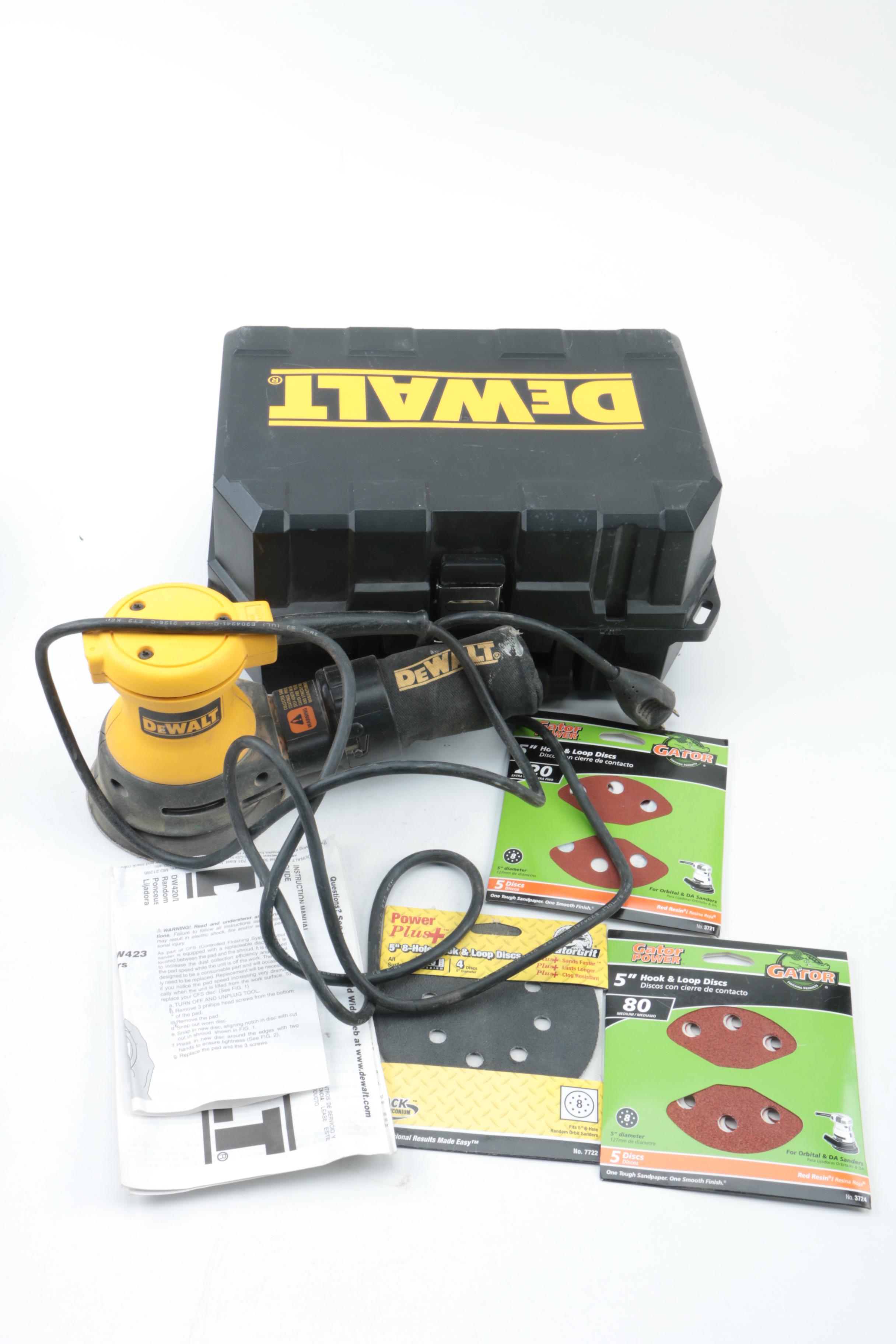 DeWalt Palm Sander and SKIL Circular Saw