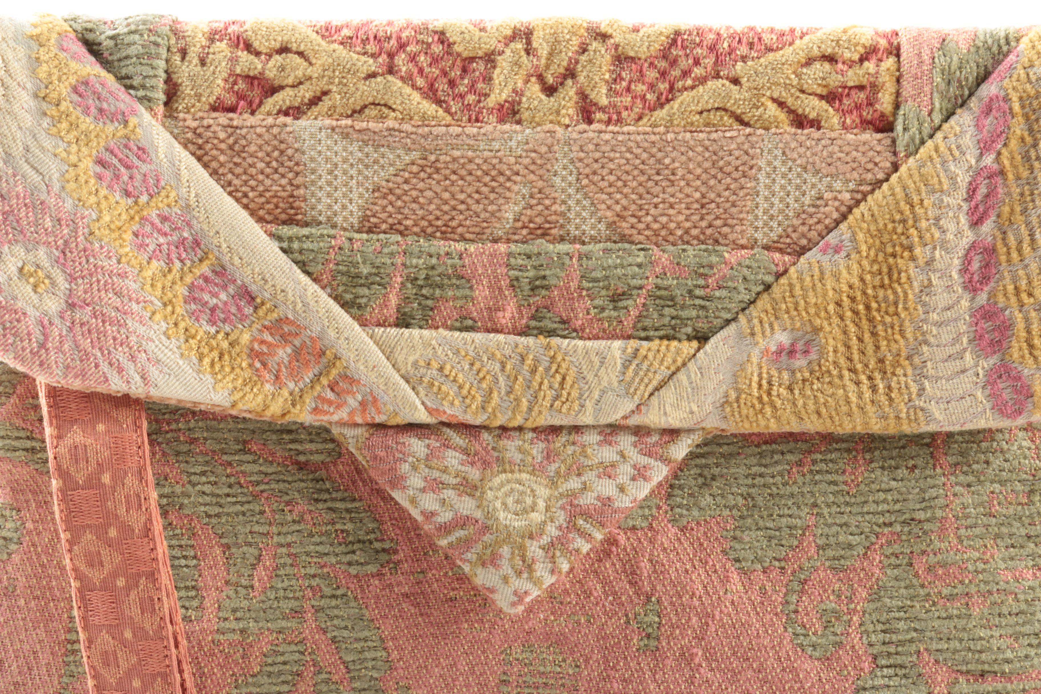 Vintage Hand Made Brocade Wristlet