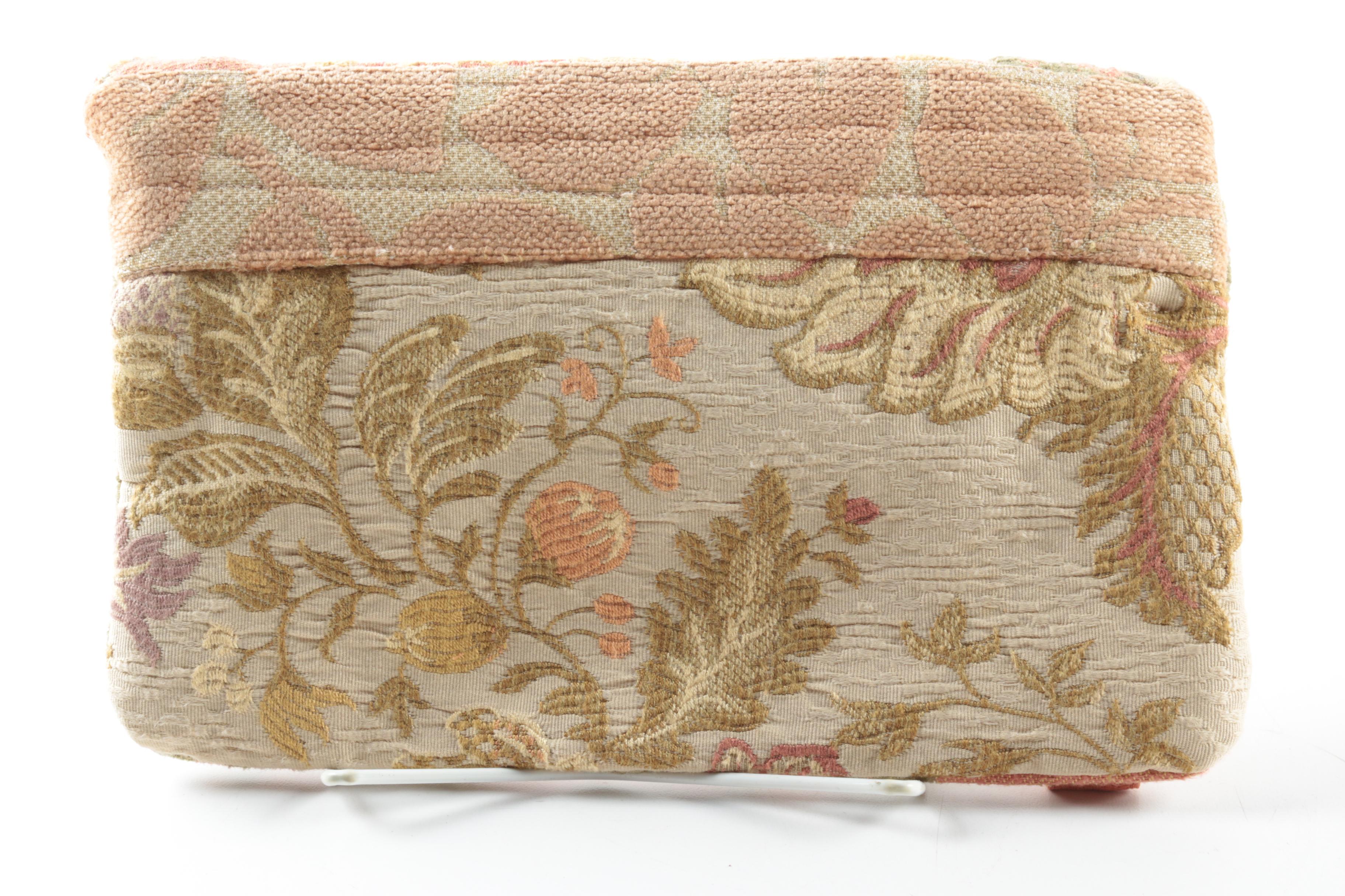 Vintage Hand Made Brocade Wristlet