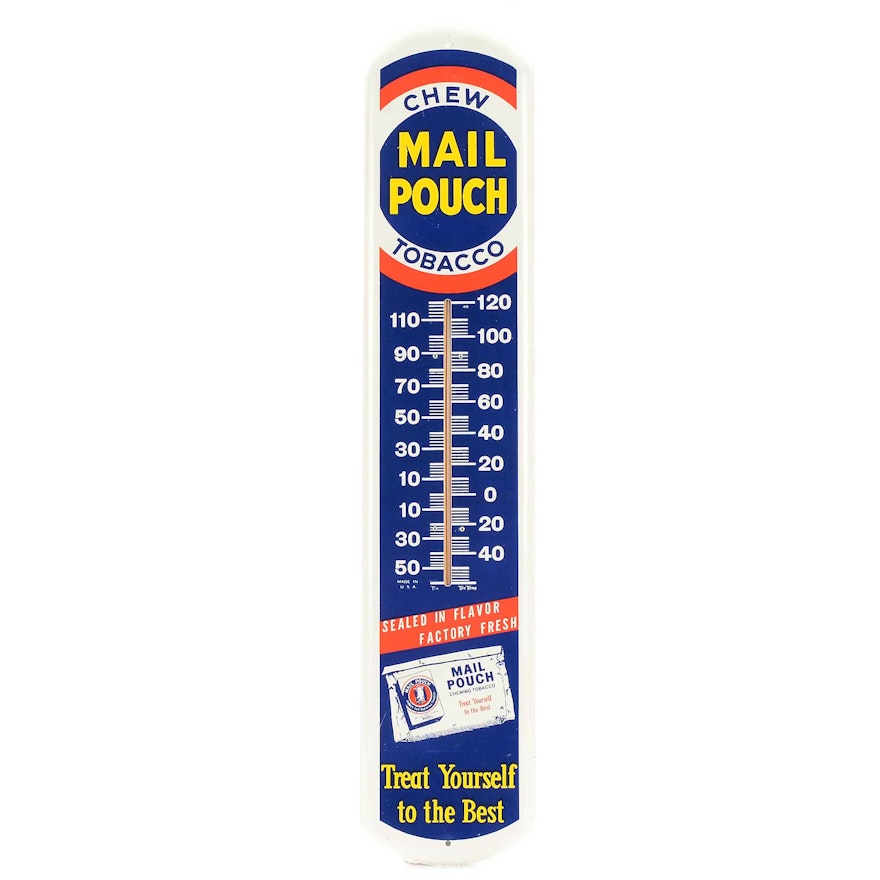 Mail Pouch Thermometer