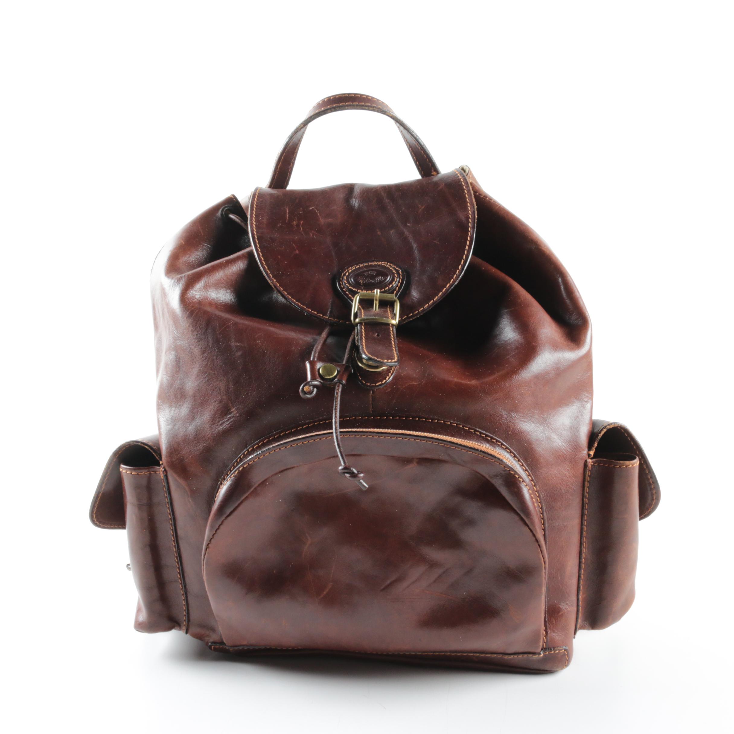 La Cruella Italian Leather Backpack