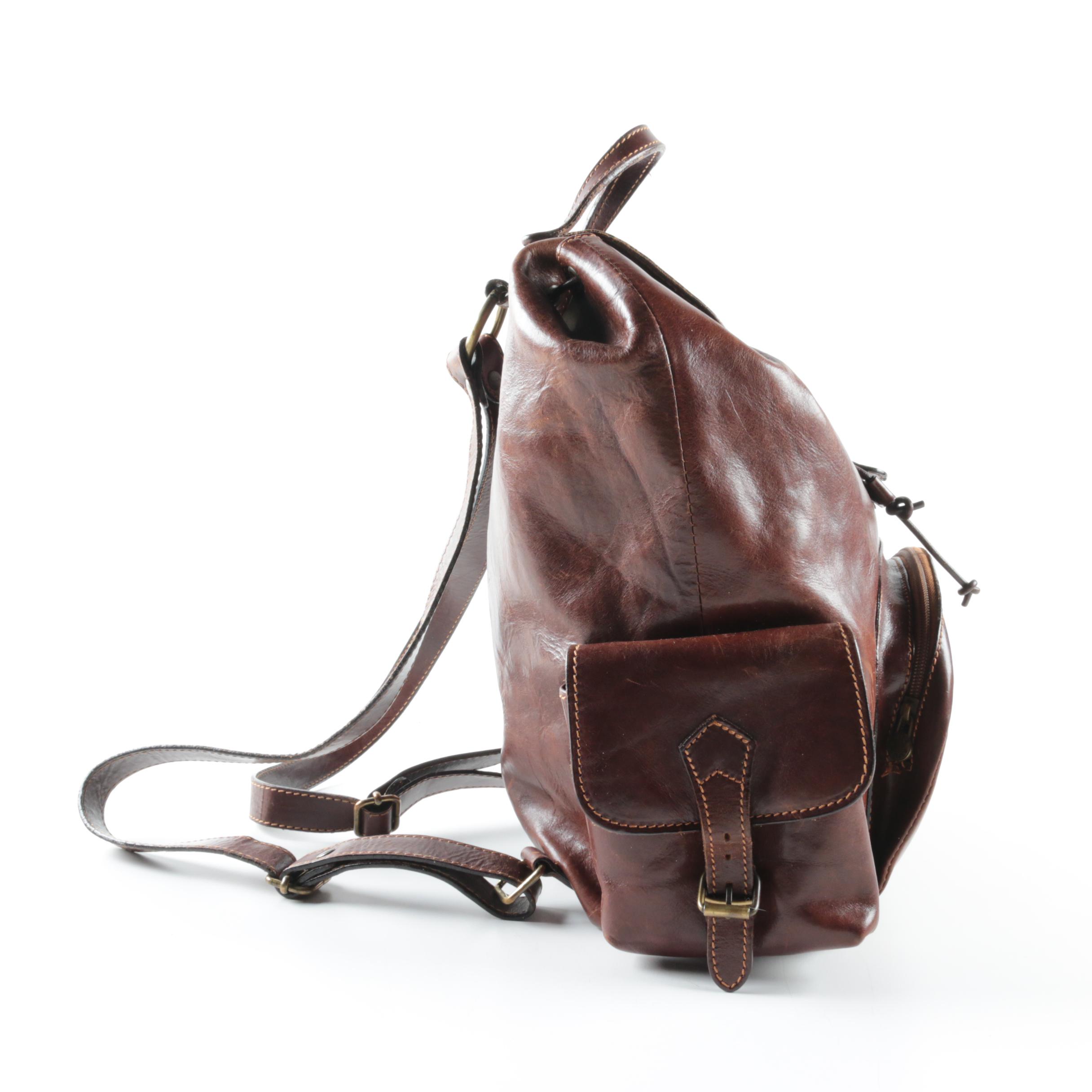 La Cruella Italian Leather Backpack