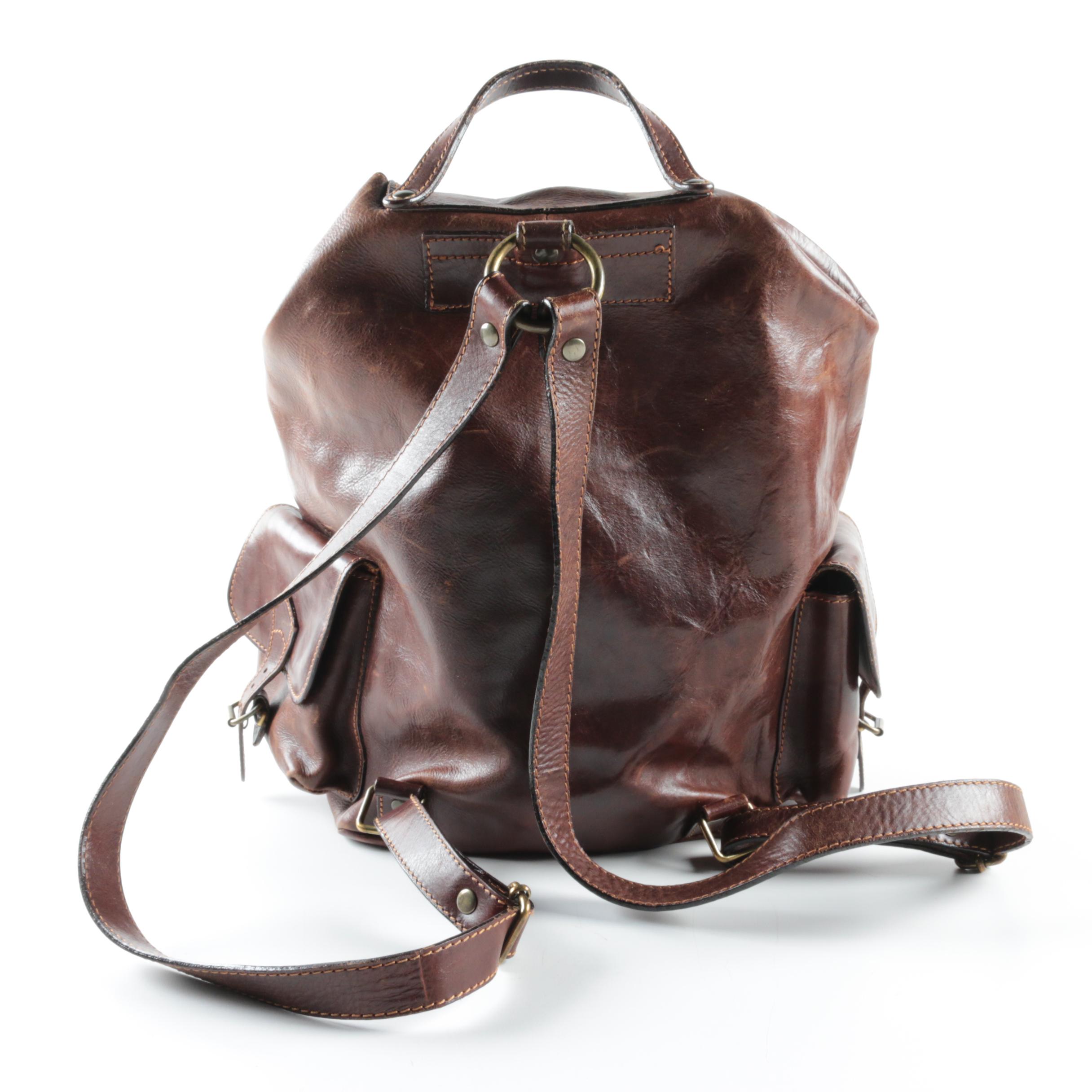 La Cruella Italian Leather Backpack