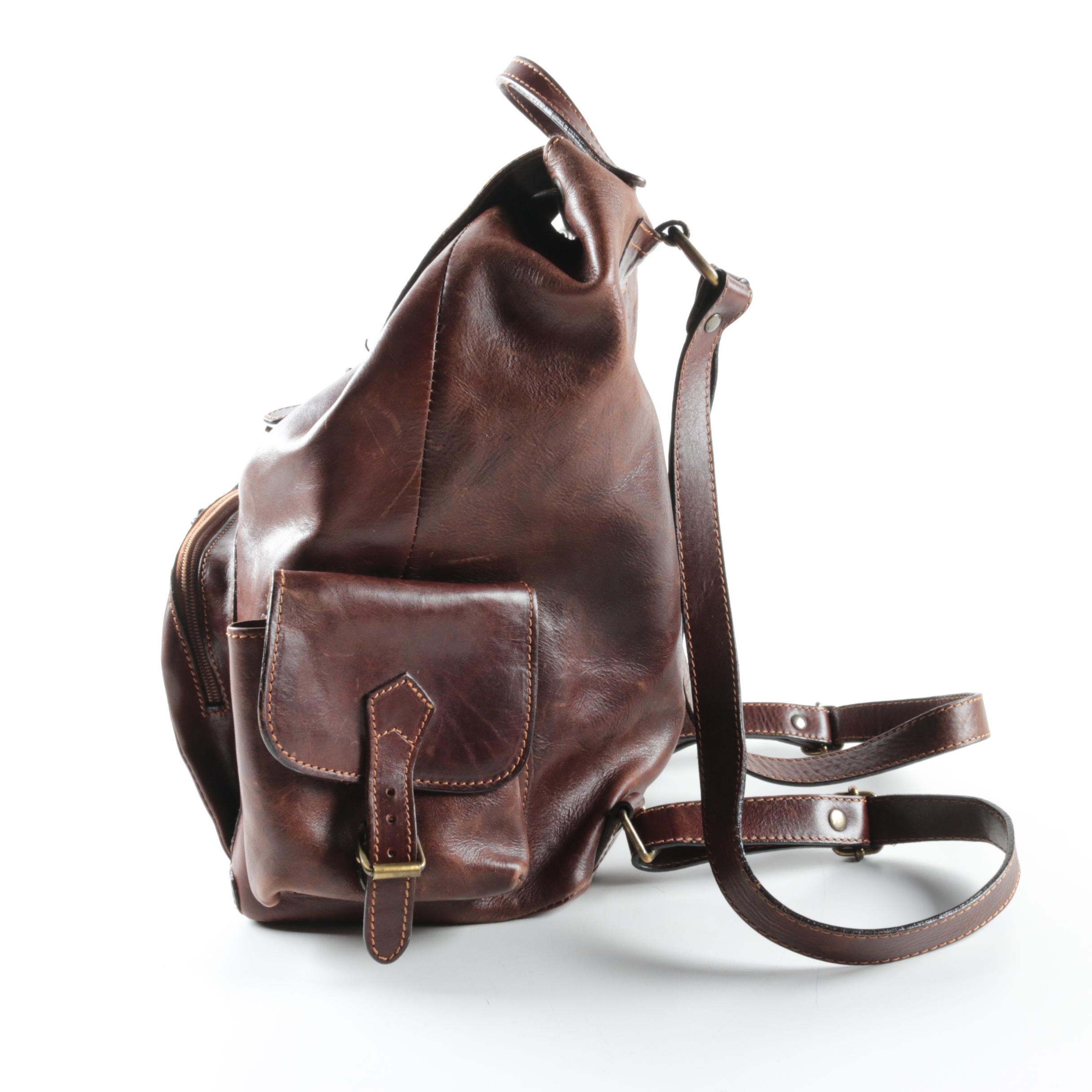 La Cruella Italian Leather Backpack