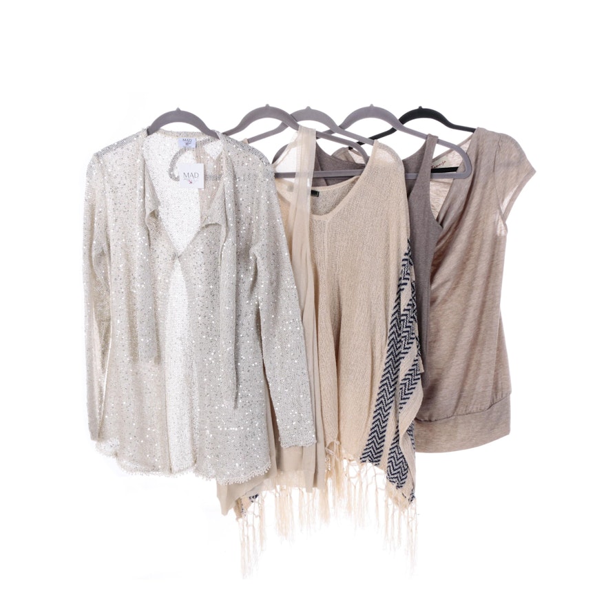 Women's Tops Including Tanuja, Love Stitch, Max Azria, Mad Style