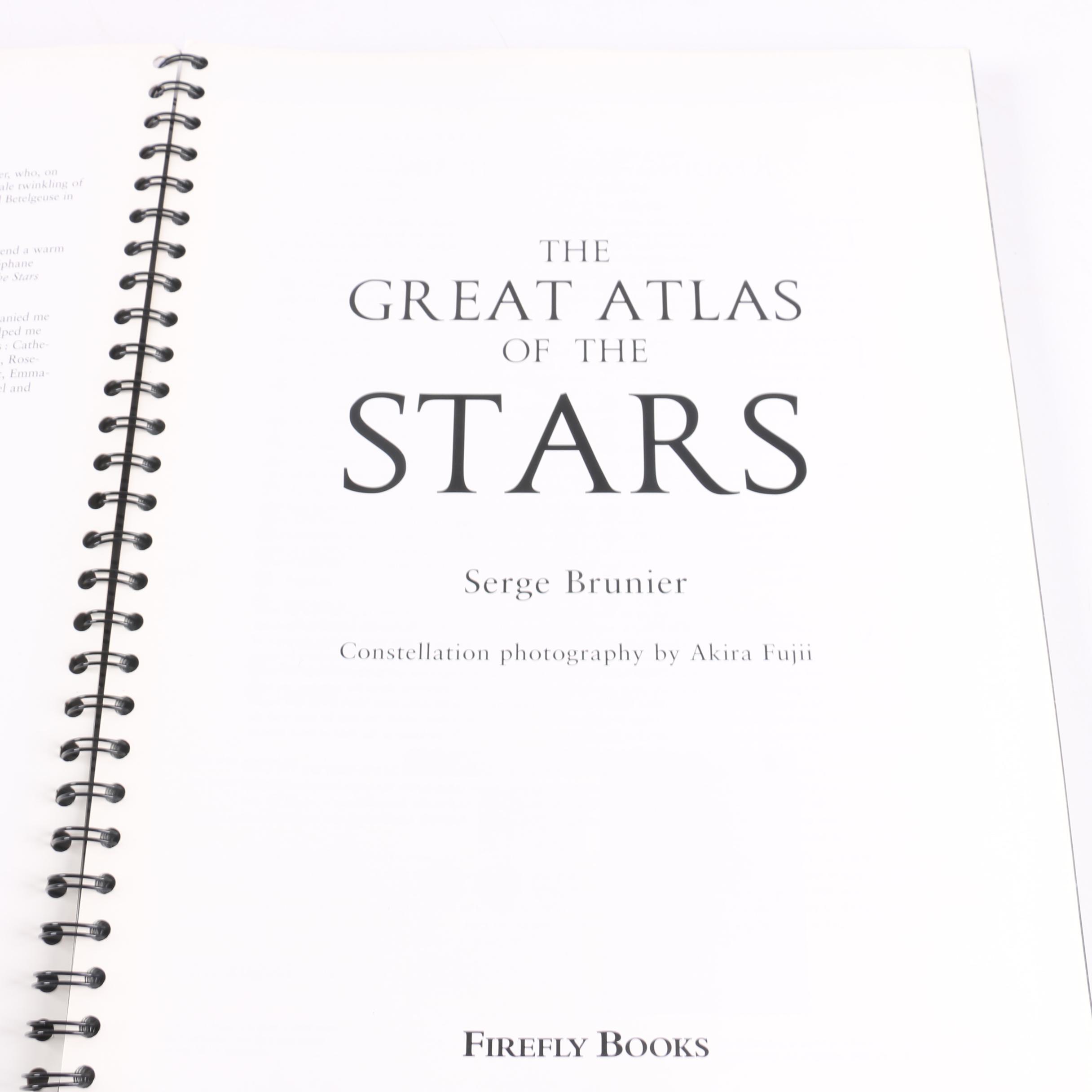 2001 "The Great Atlas of the Stars" by Serge Brunier
