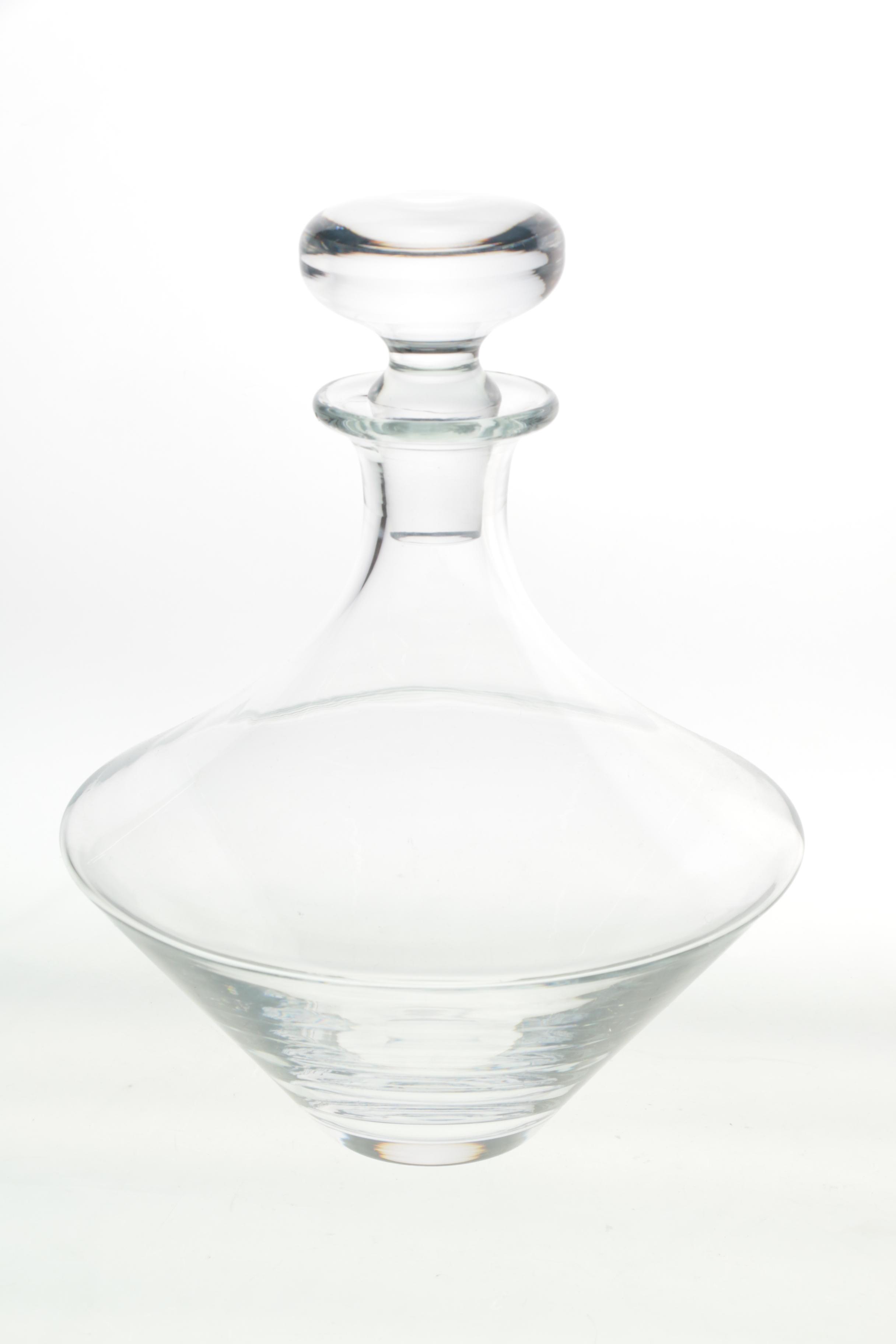 Antique Glass and Crystal Decanters