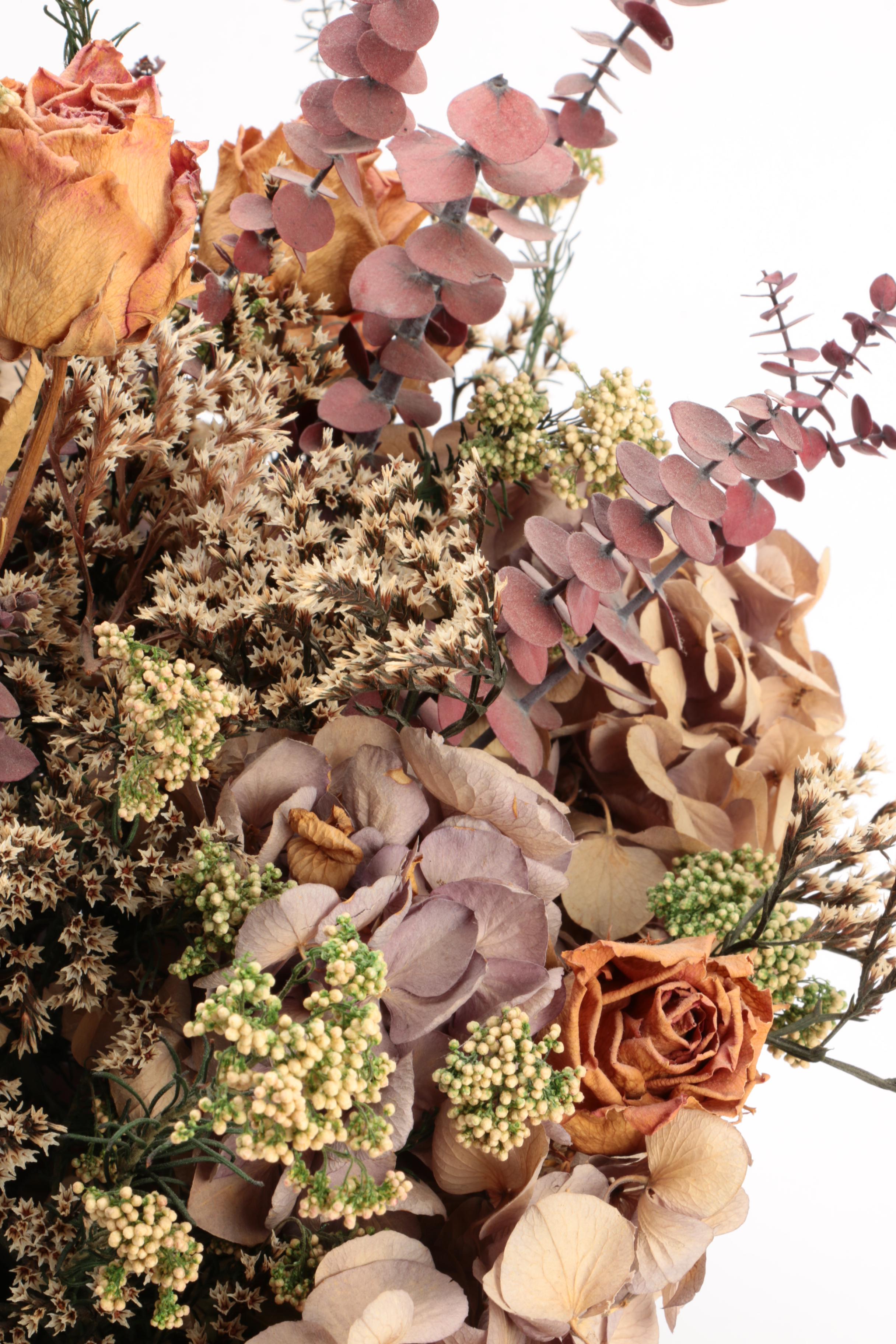 E.G. Webster & Son Silver Plate Flower Frog with Dried Floral Bouquet