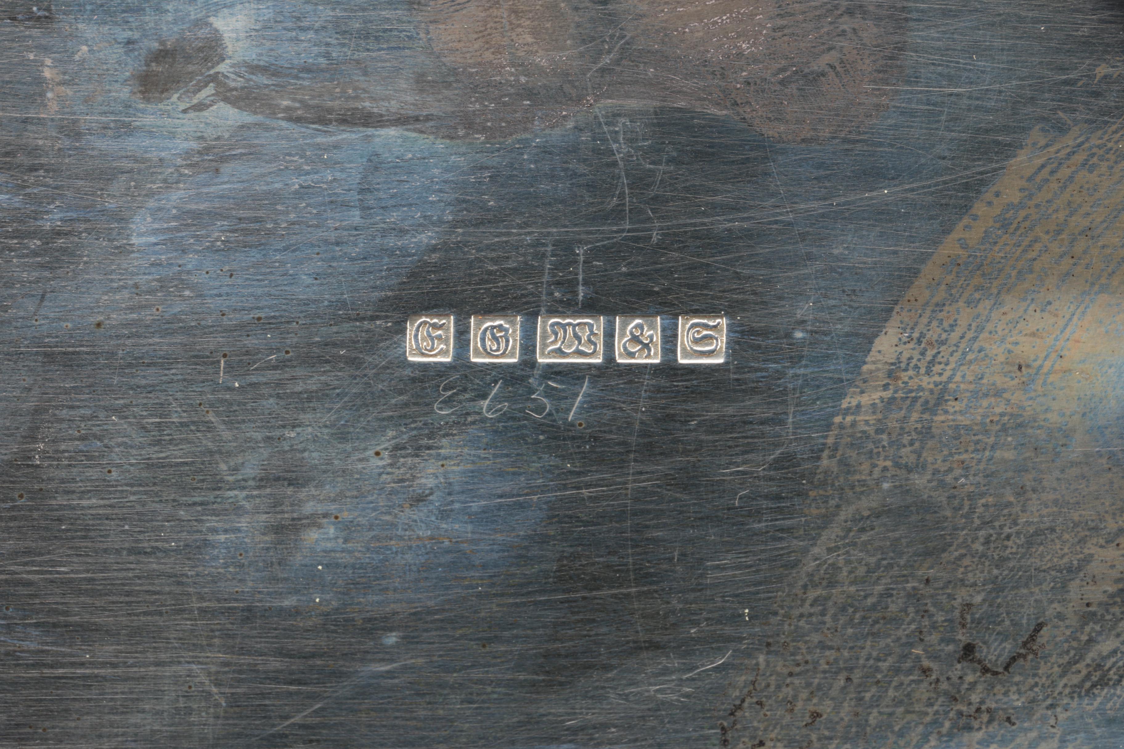 E.G. Webster & Son Silver Plate Flower Frog with Dried Floral Bouquet