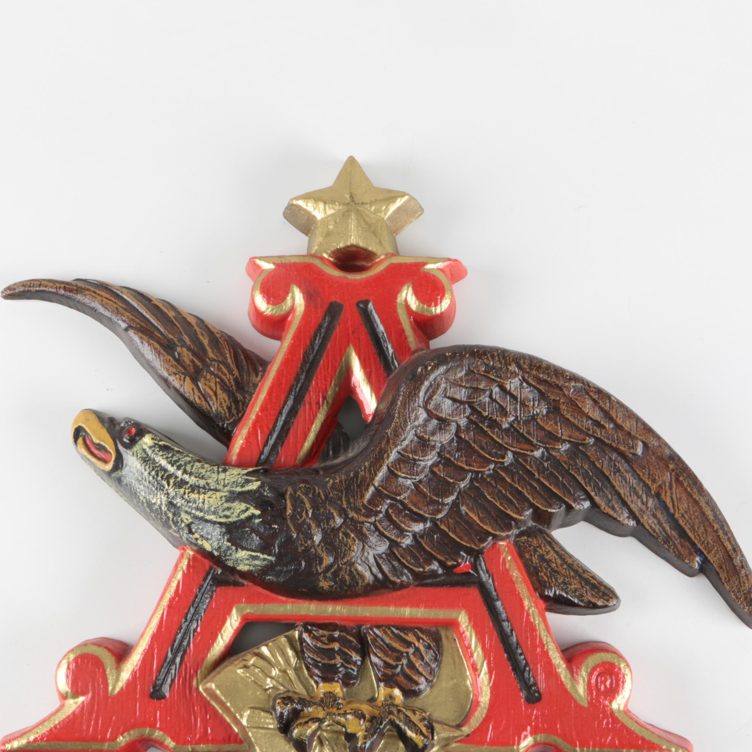 Busch Bavarian Beer Sign