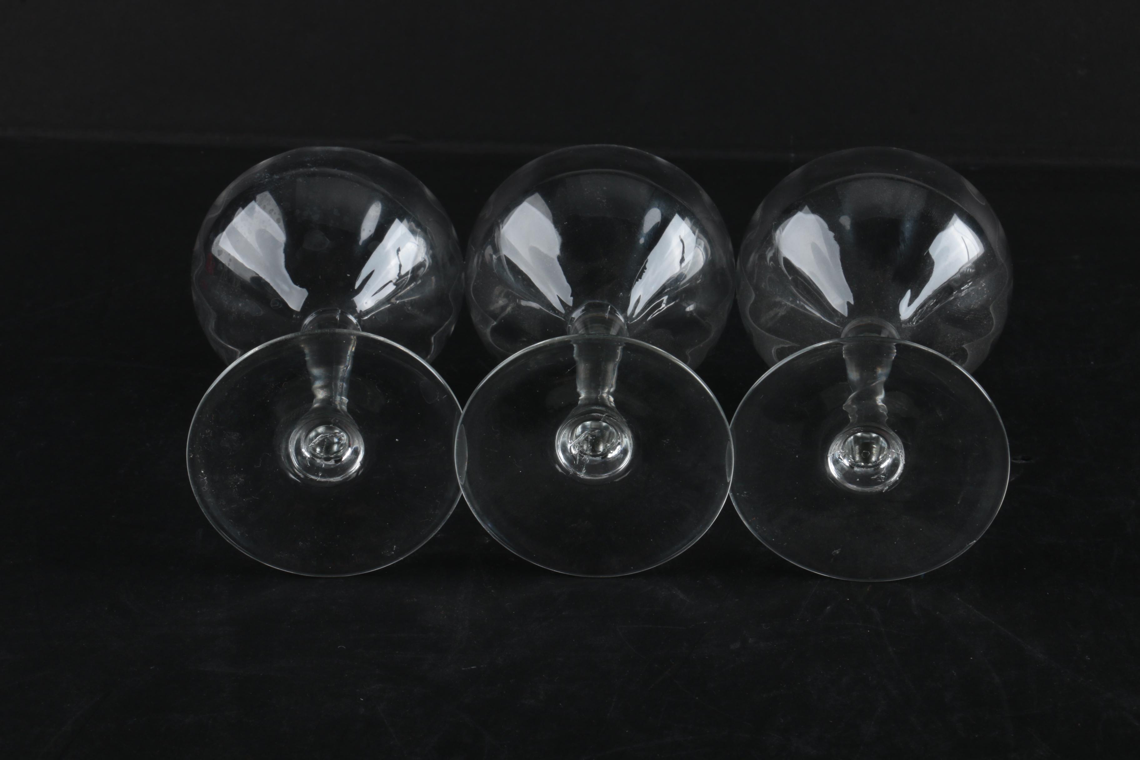 Villeroy & Boch "Milano" and More Crystal Cordial Glasses