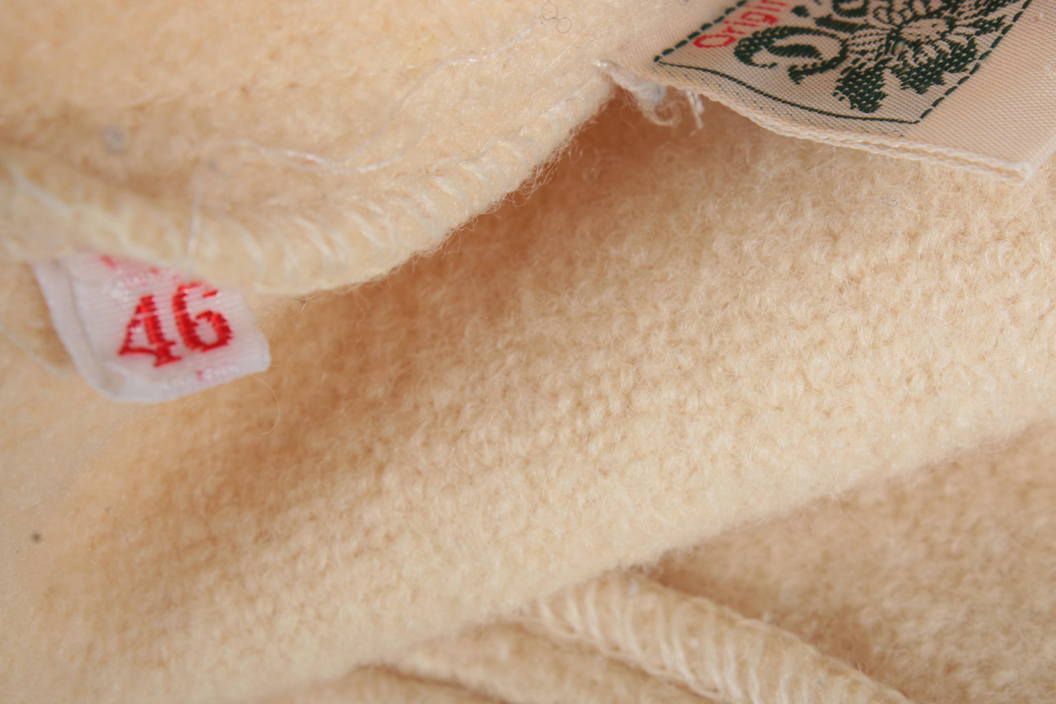 Women's Original Distler Trachten Cream Wool Jacket