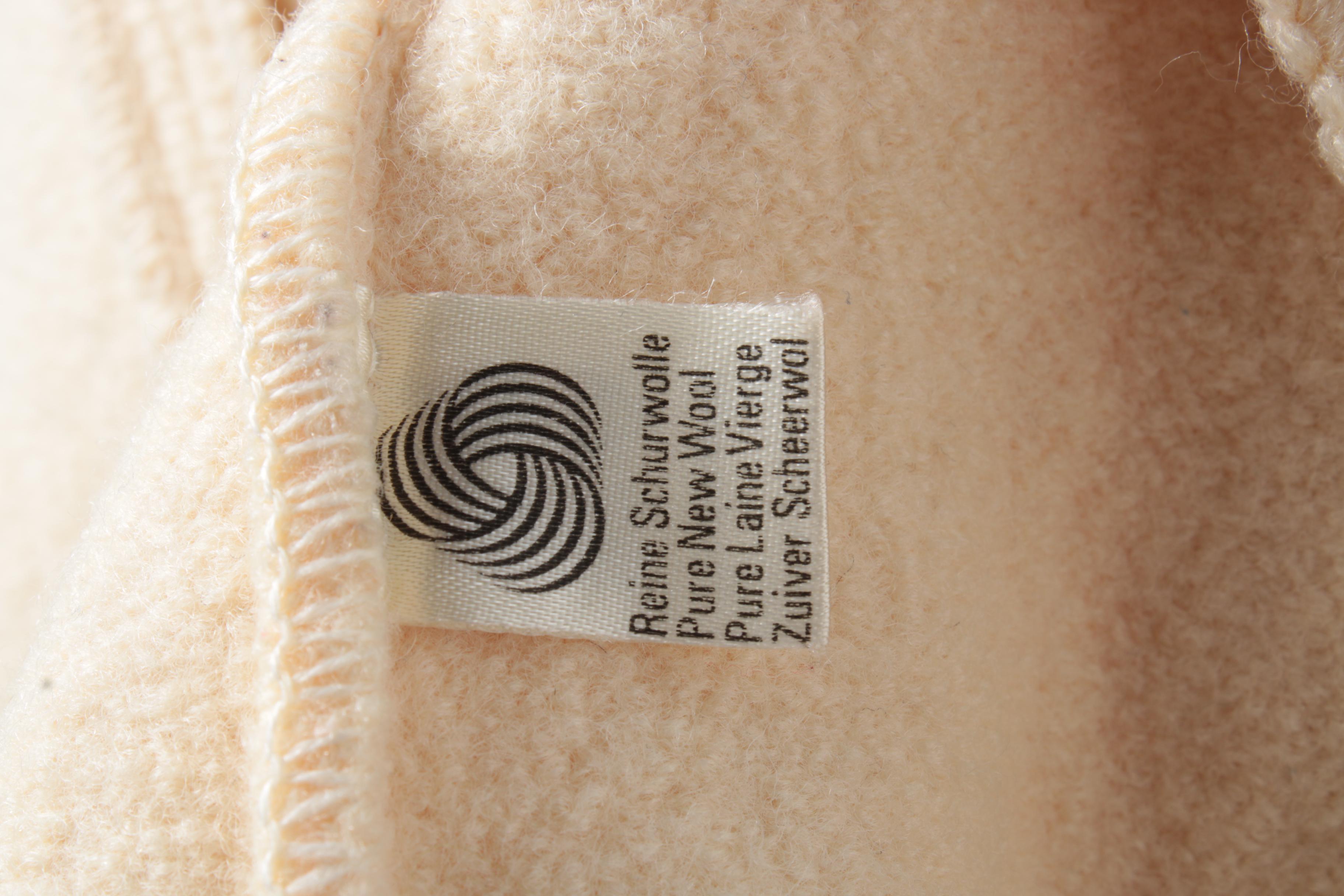 Women's Original Distler Trachten Cream Wool Jacket