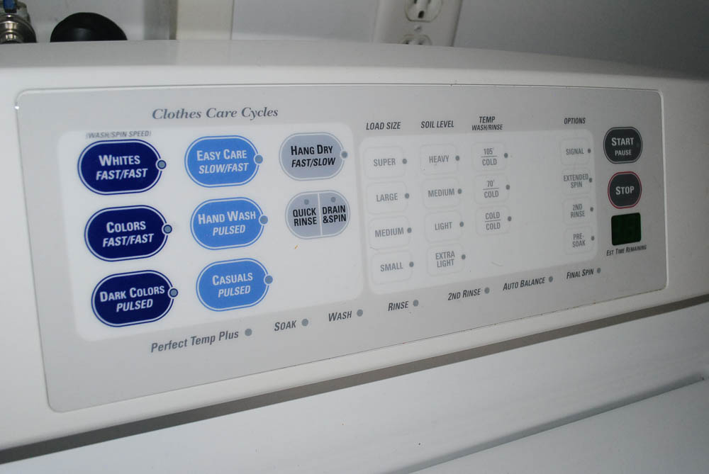 GE "Profile" Washer and Dryer Set