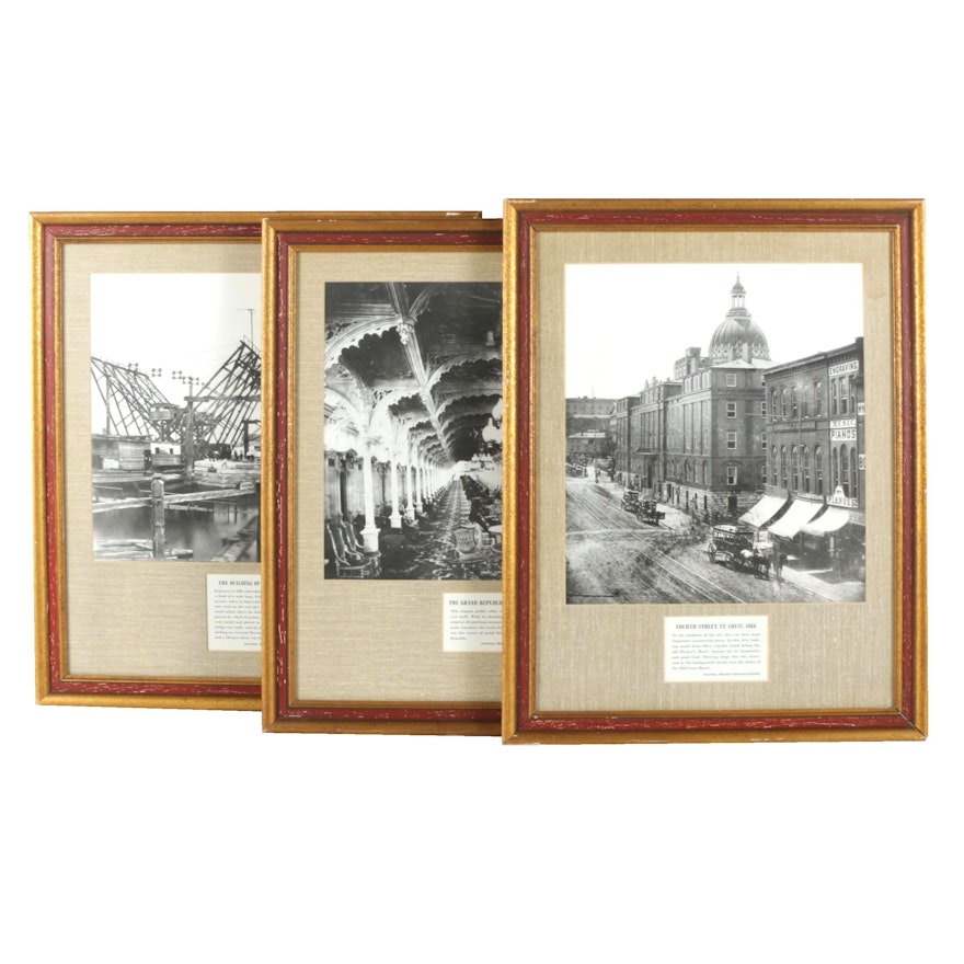 Black and White Photographs of Missouri Monuments