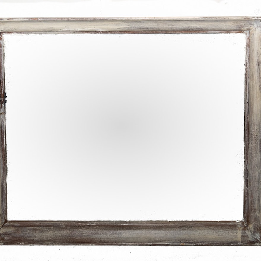 Wood Frame Wall Mirror