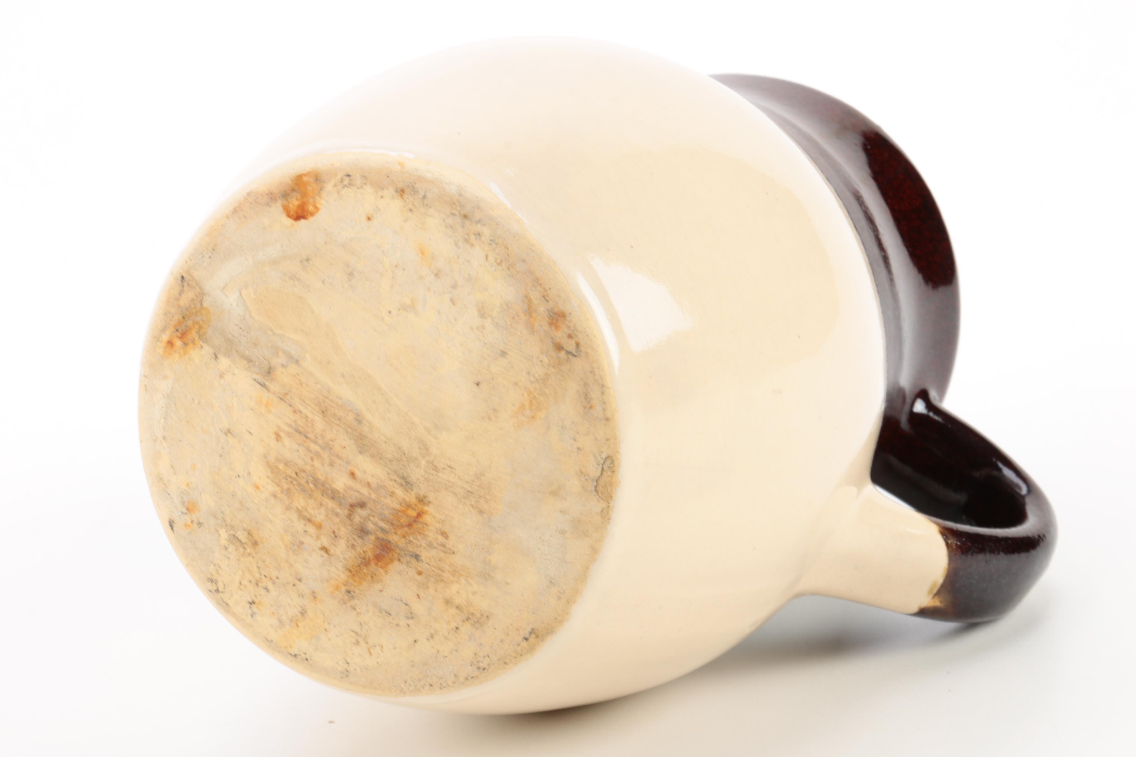 Bean Pot and Staub Iron Enamel Cocotte with a Jug