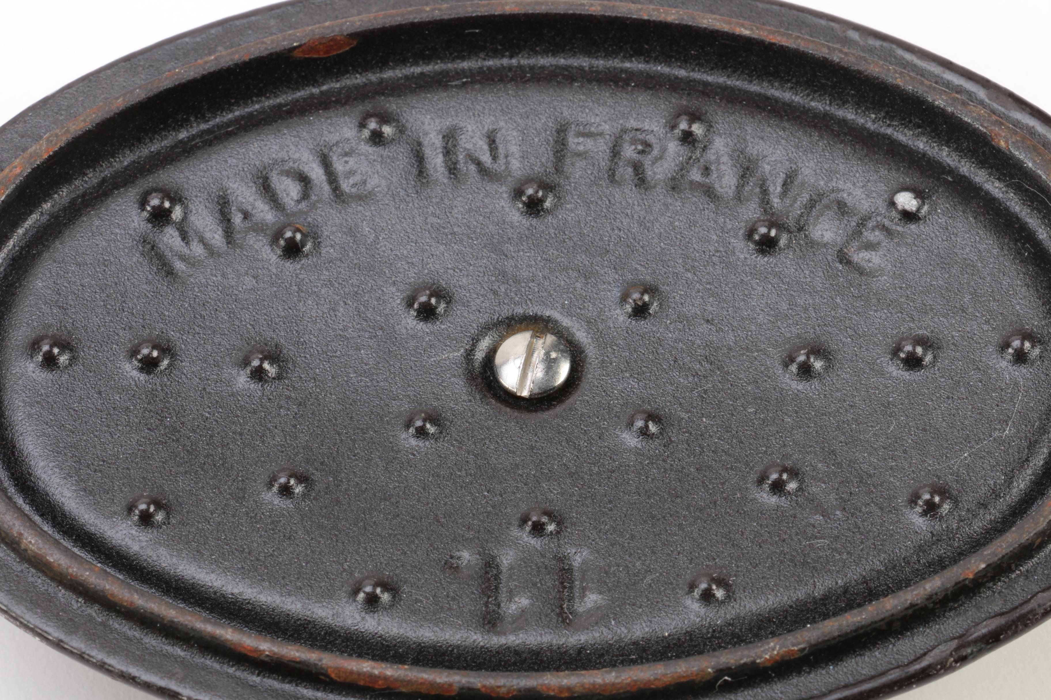 Bean Pot and Staub Iron Enamel Cocotte with a Jug