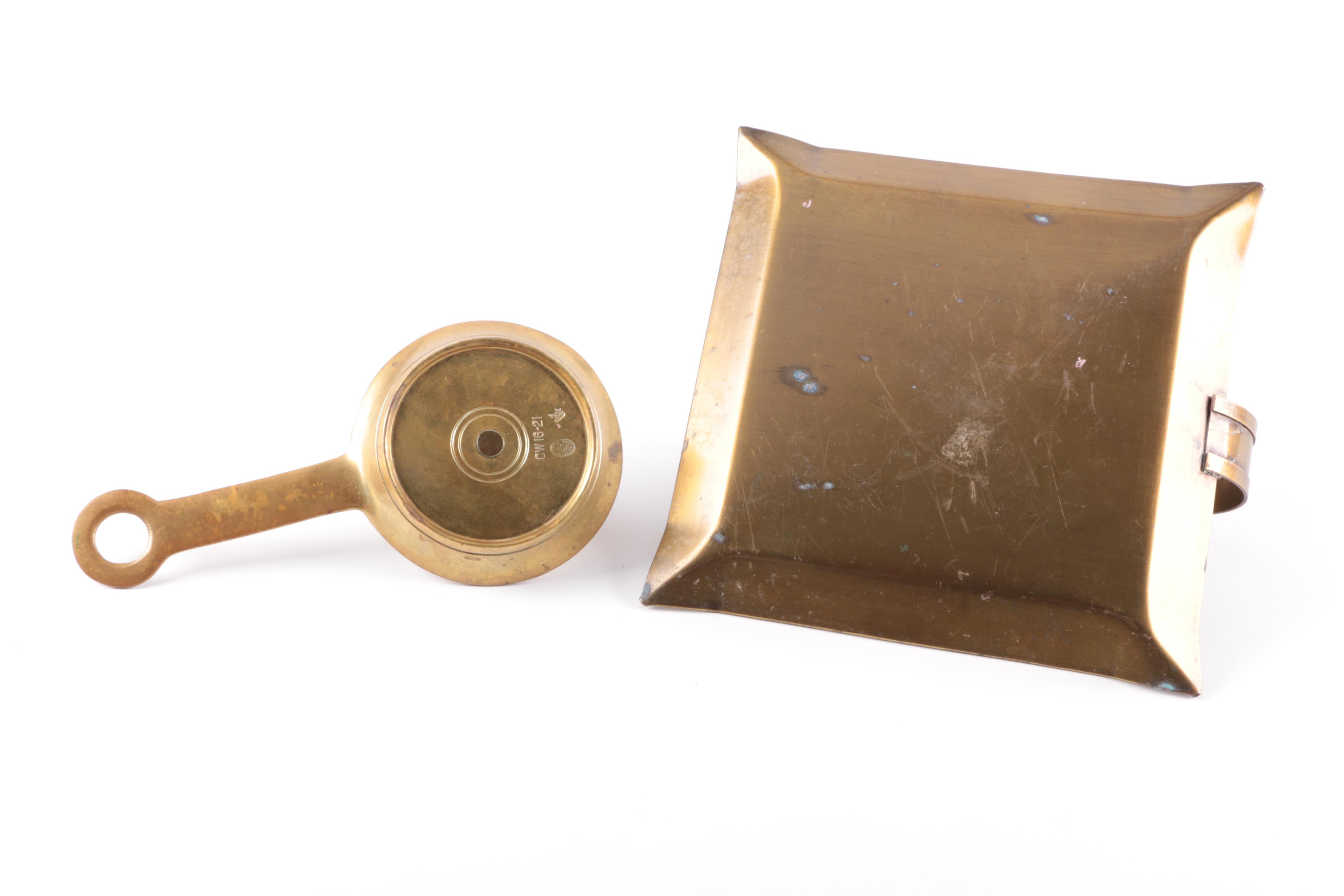 Vintage Brass and Metal Candlesticks including Push Up Style and Sconces