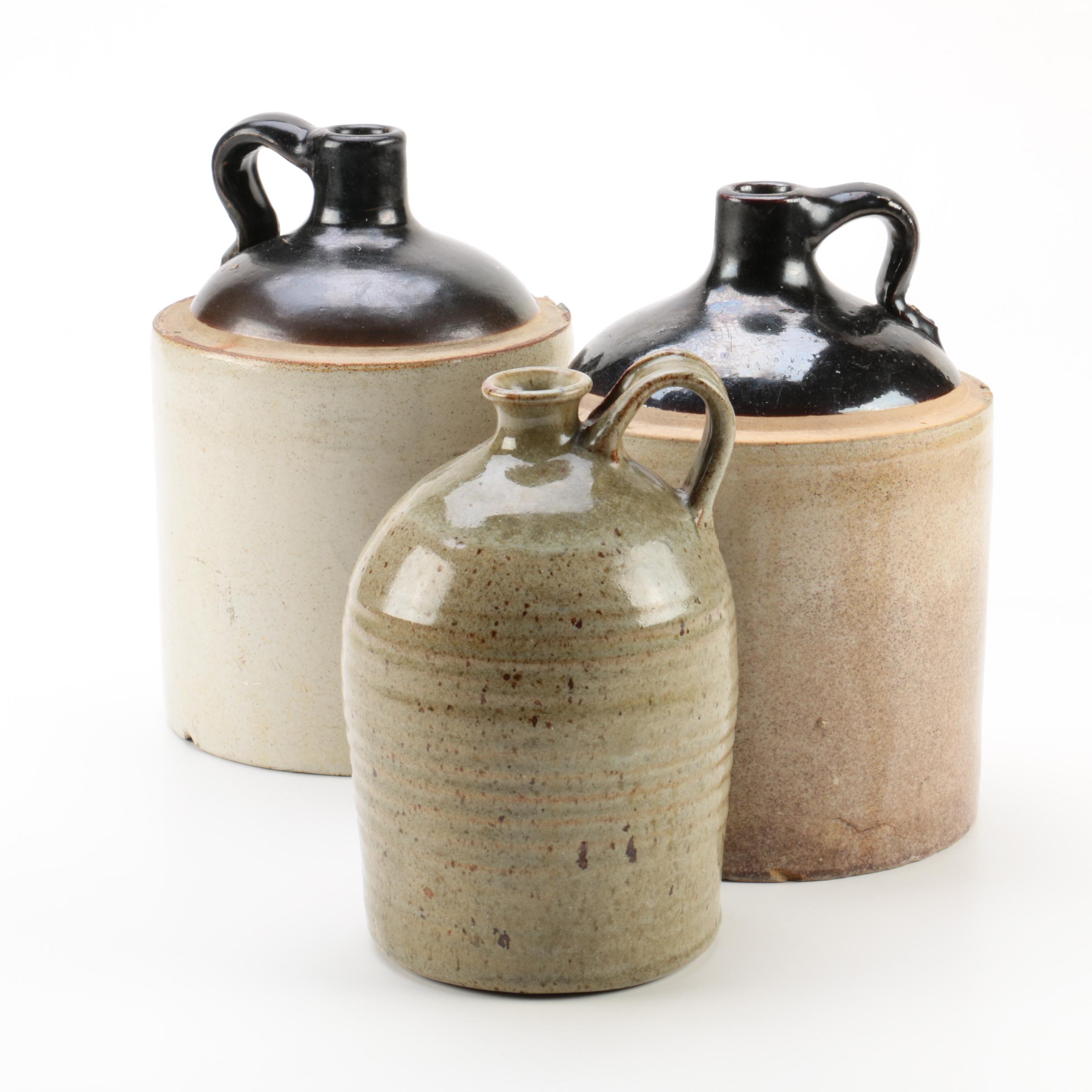 Vintage Stoneware Jugs