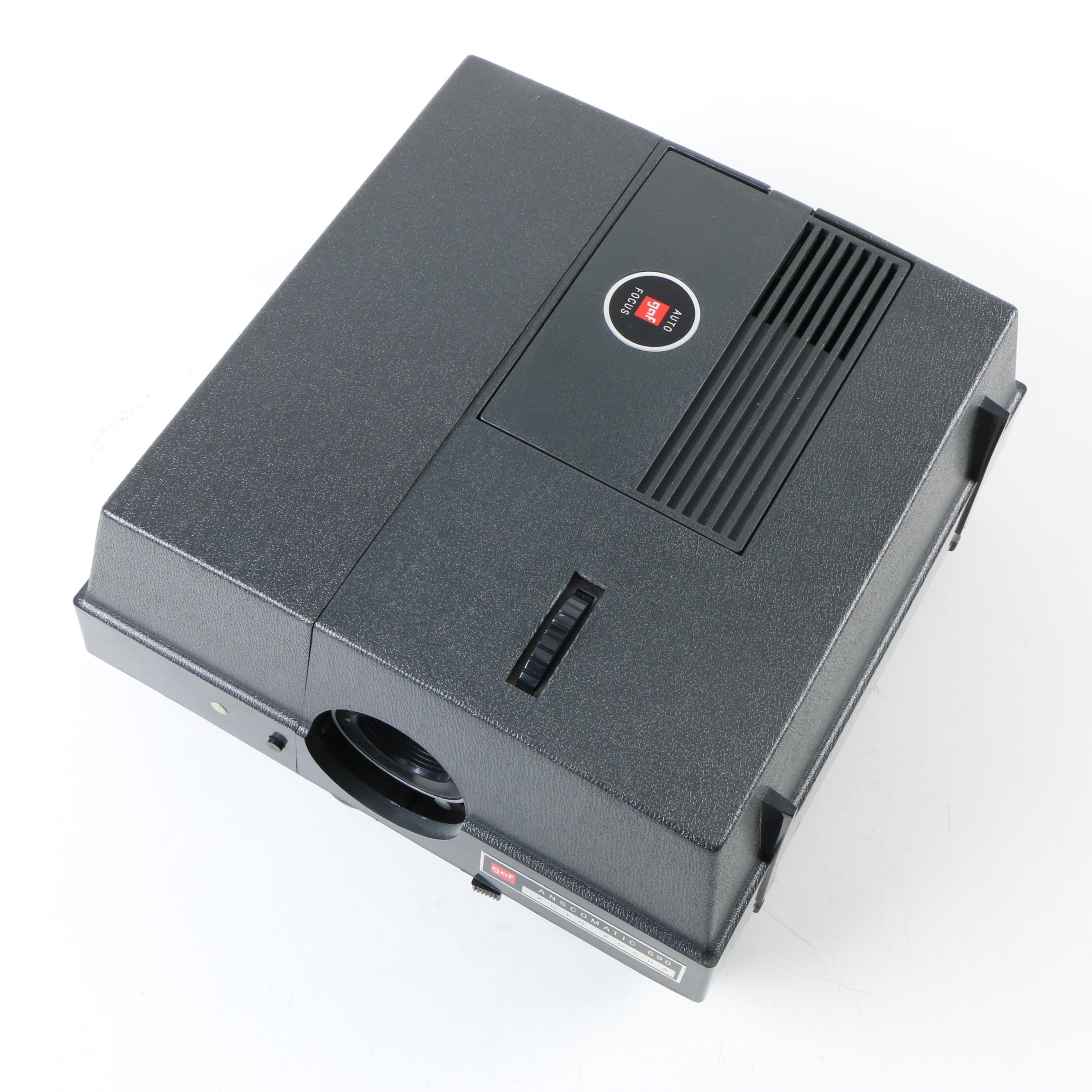 Vintage Anscomatic 690 Auto Focus Slide Projector