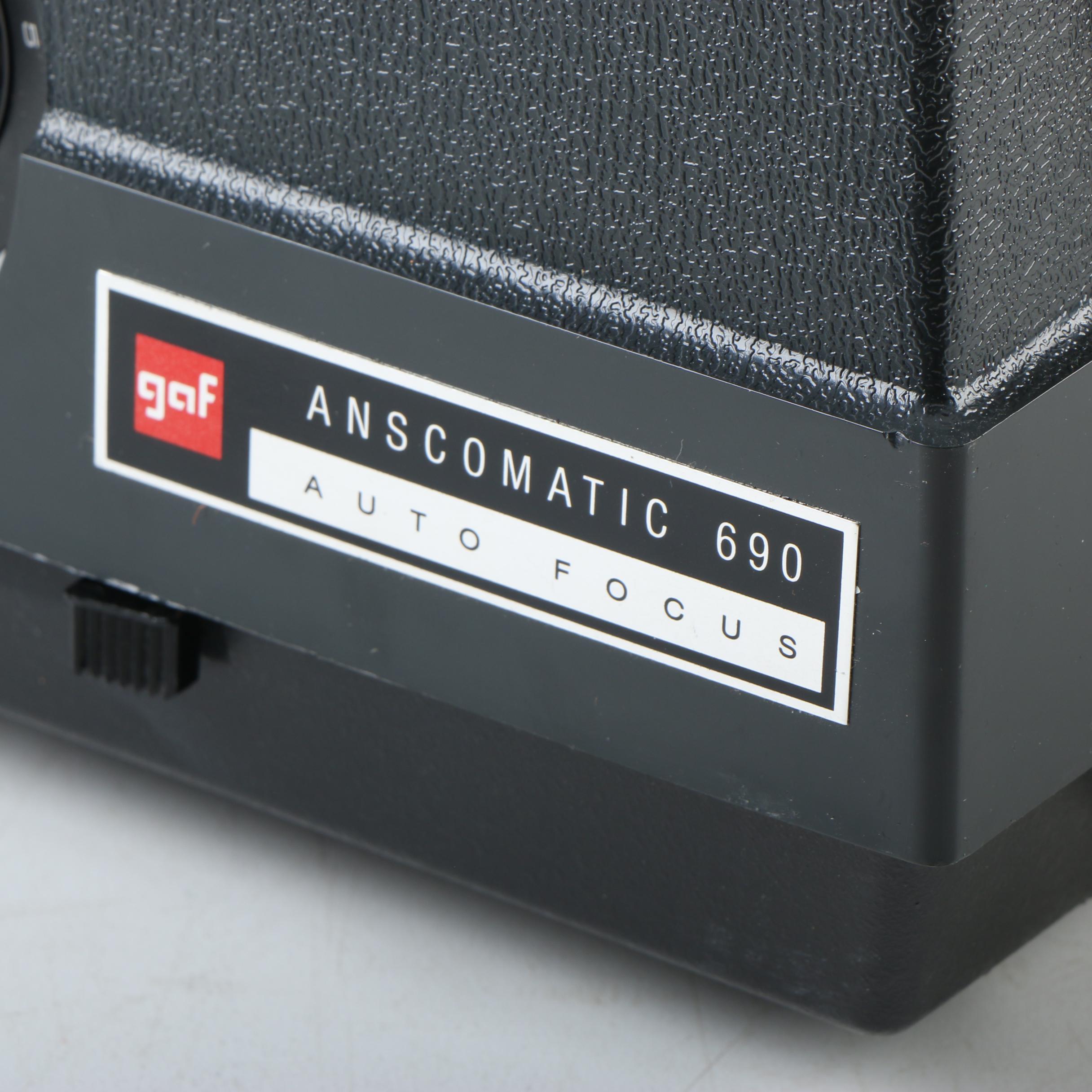 Vintage Anscomatic 690 Auto Focus Slide Projector
