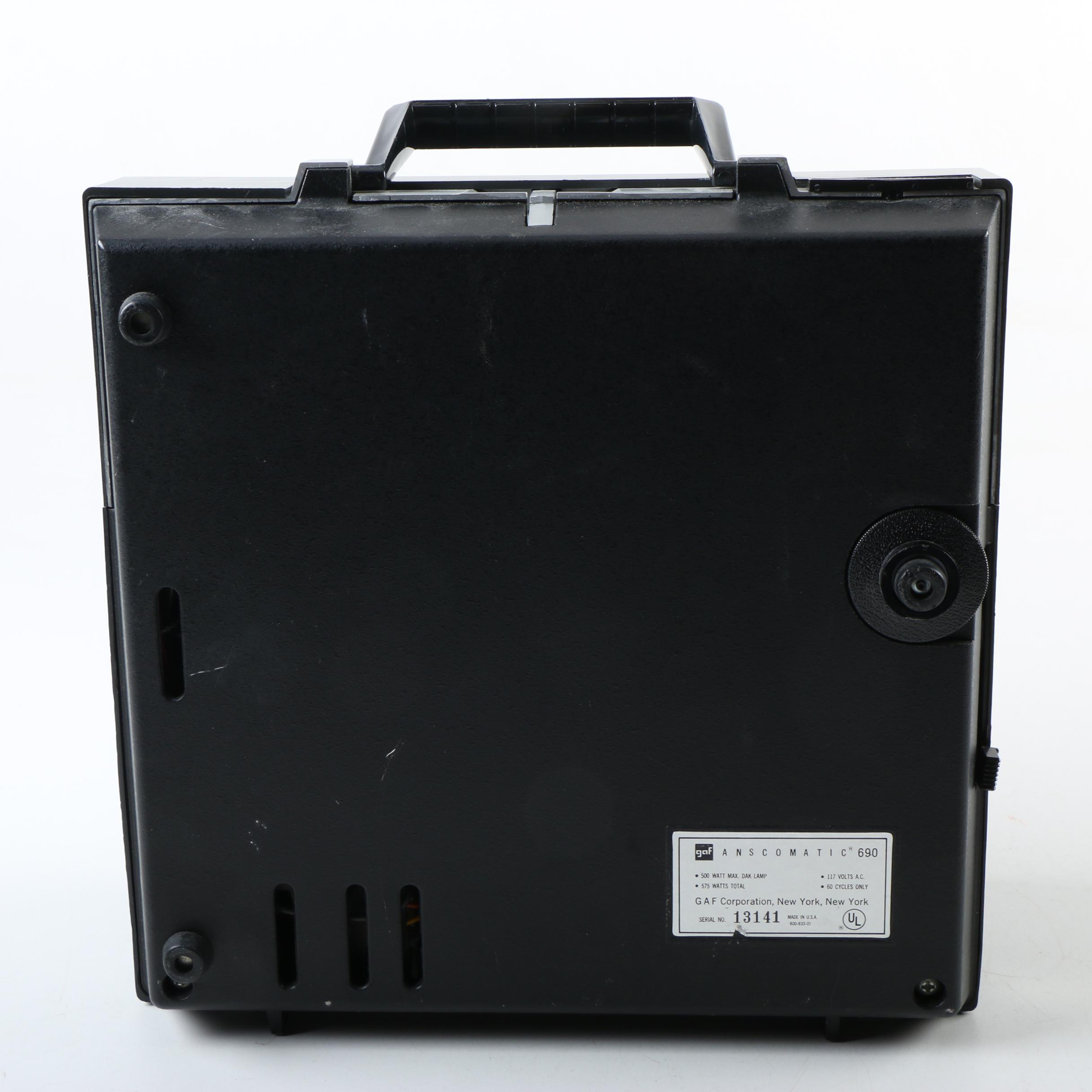 Vintage Anscomatic 690 Auto Focus Slide Projector