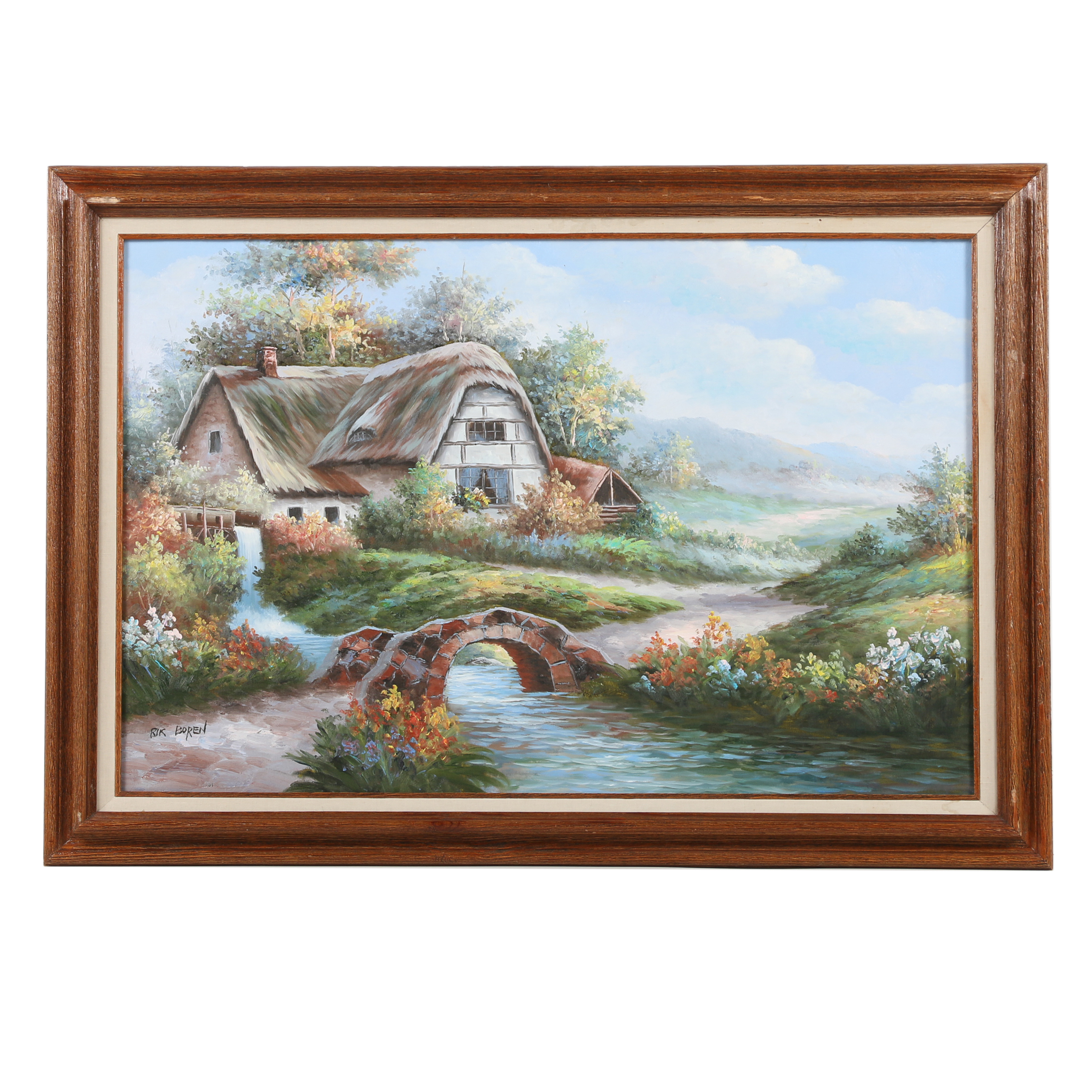 Rik Boren Oil Painting