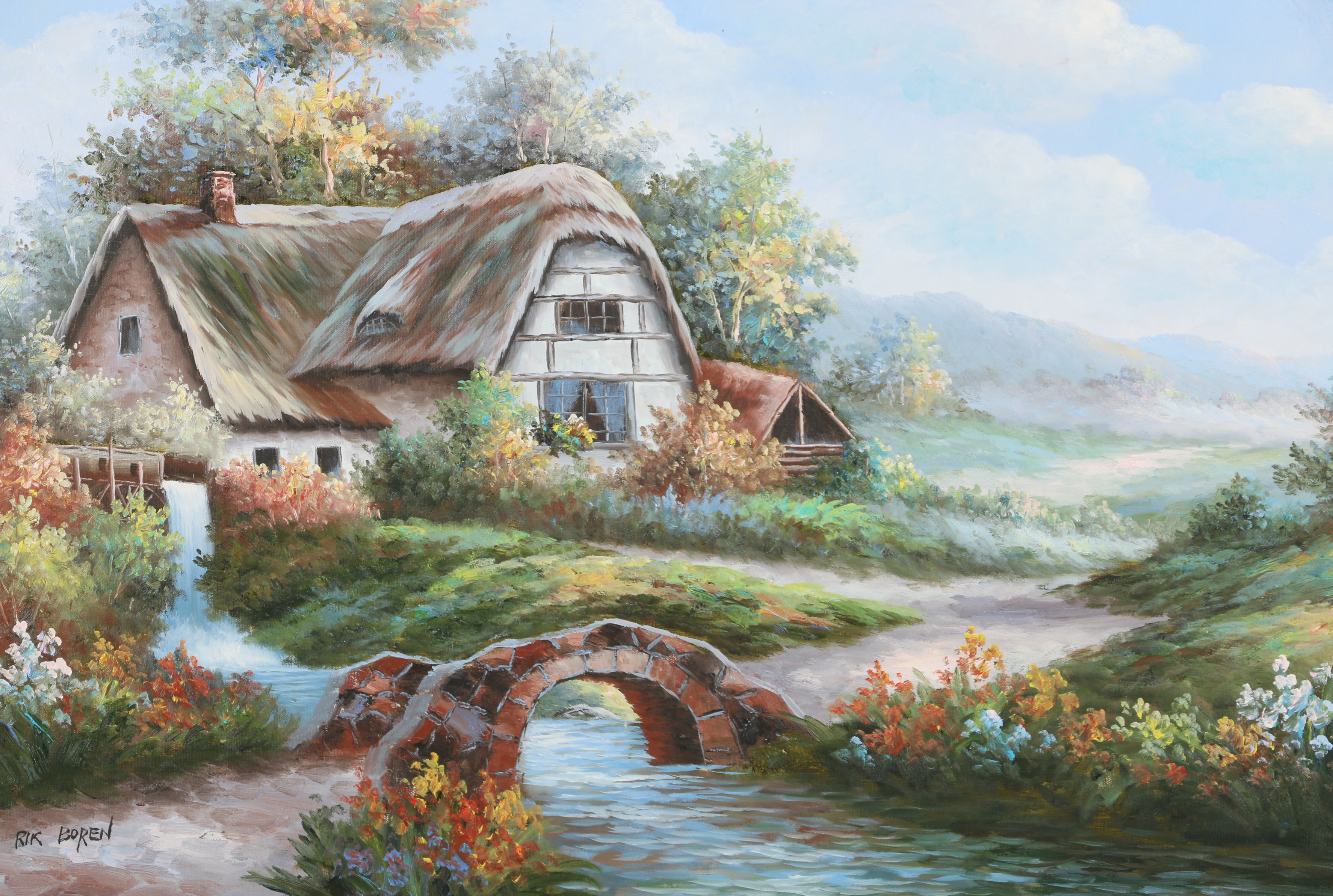 Rik Boren Oil Painting