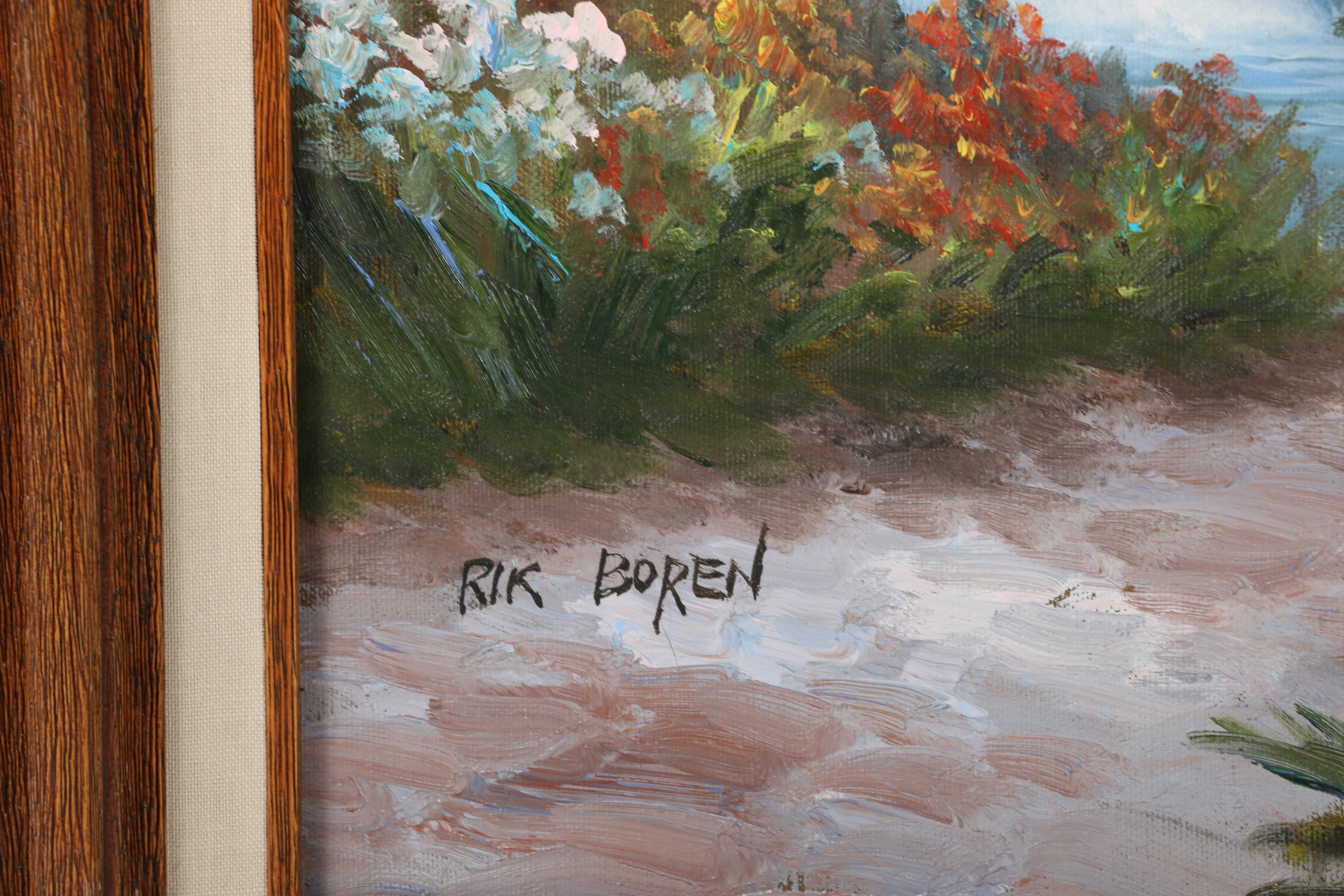 Rik Boren Oil Painting