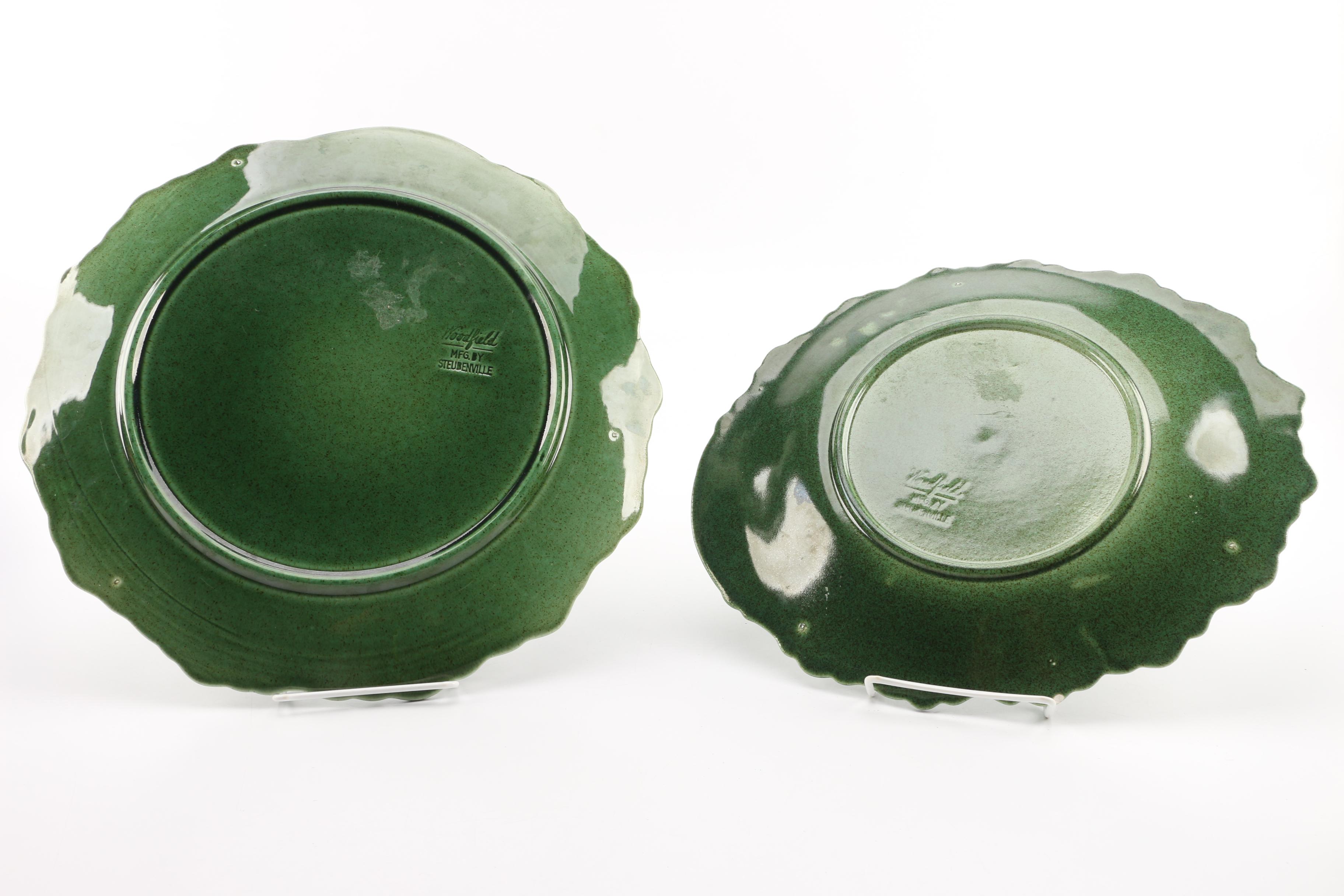 Steubenville "Woodfield Dark Green" Serveware