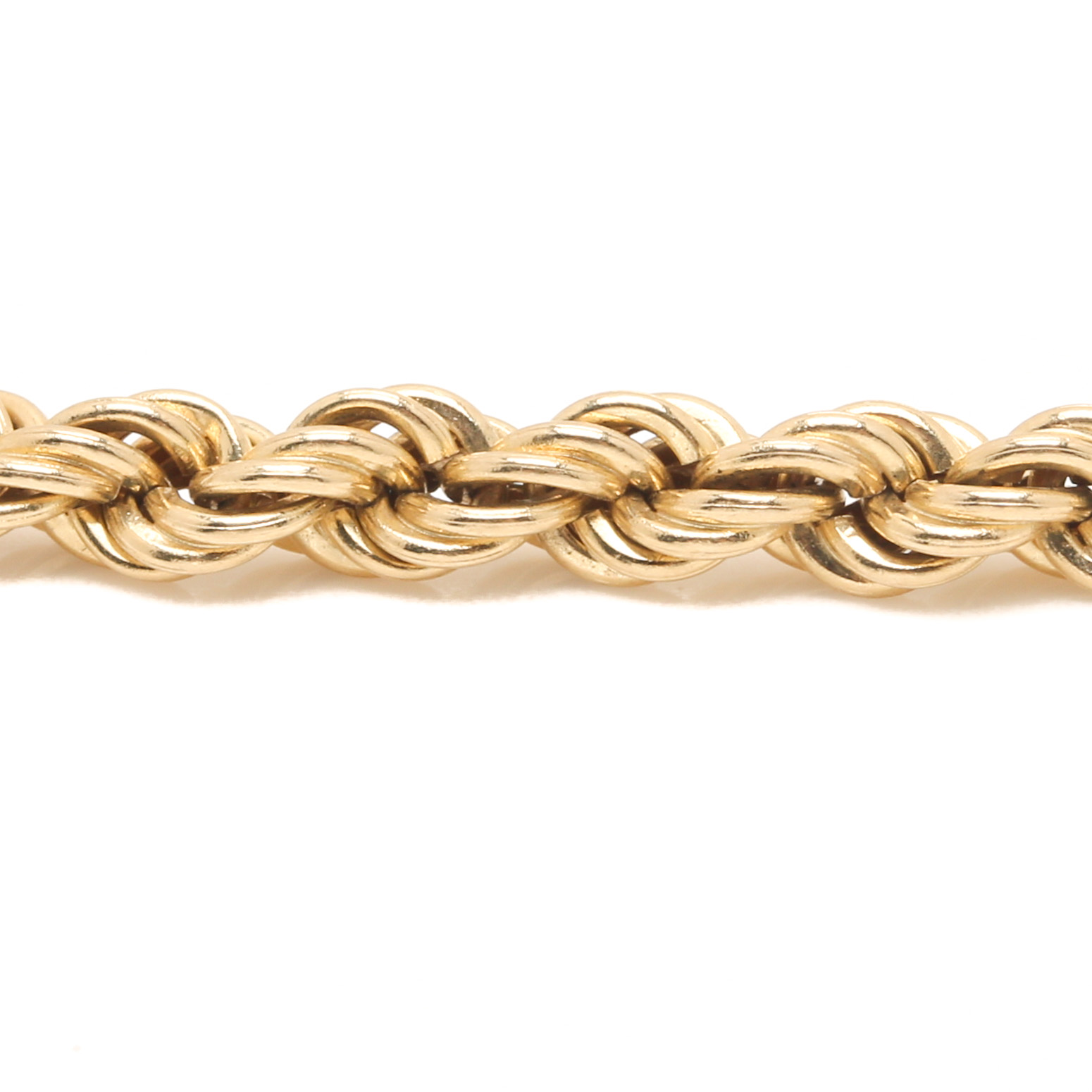 14K Yellow Gold Chain Bracelet