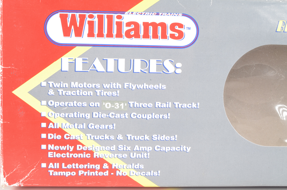 Contemporary "Williams" Locomotive In Box