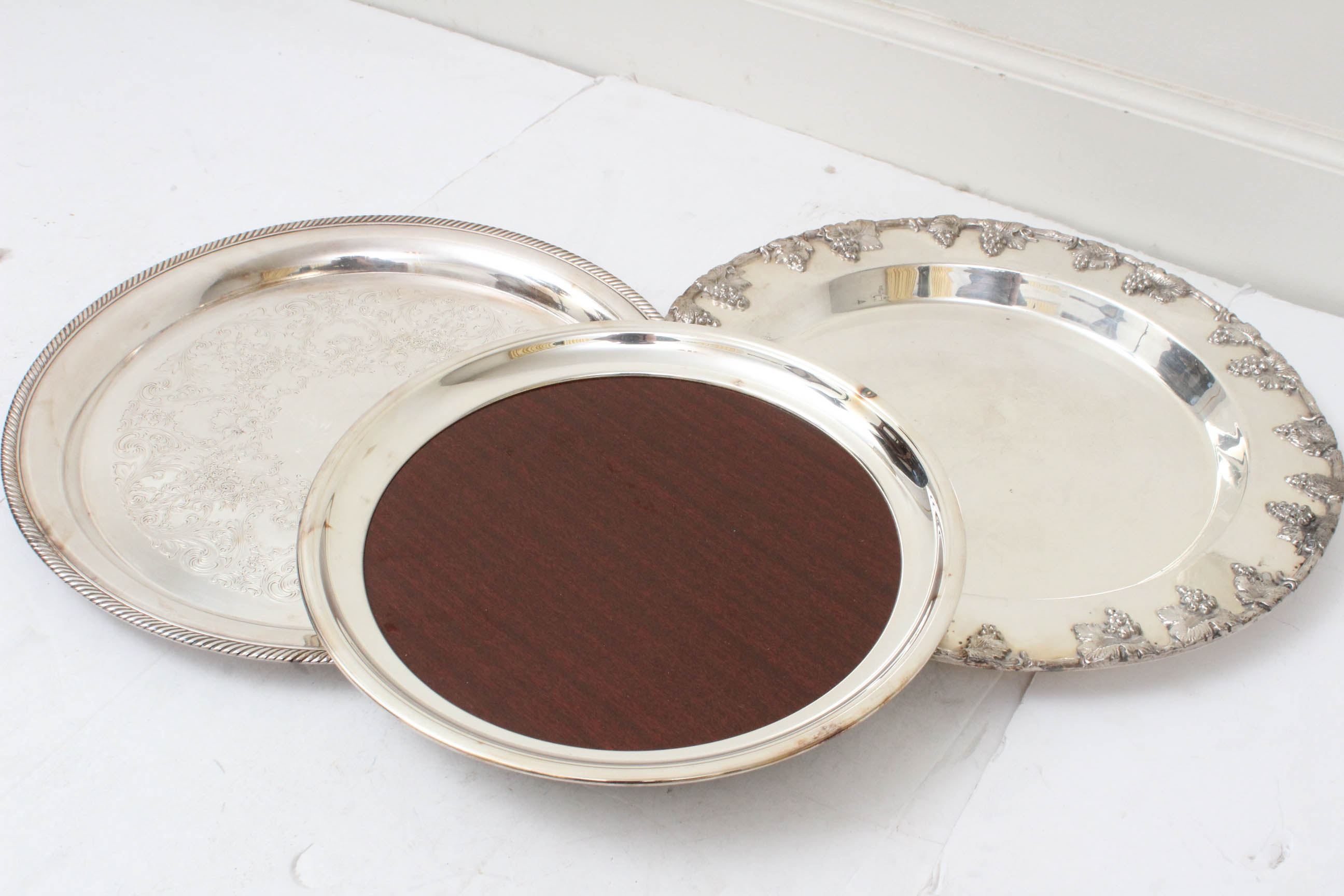 Vintage International Silver, Castlon, and Other Plated Silver Tableware