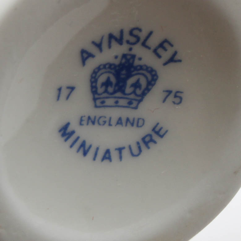 Miniture Porcelain Tea Sets Featuring Shelley, Healacraft, Crown Staffordshire