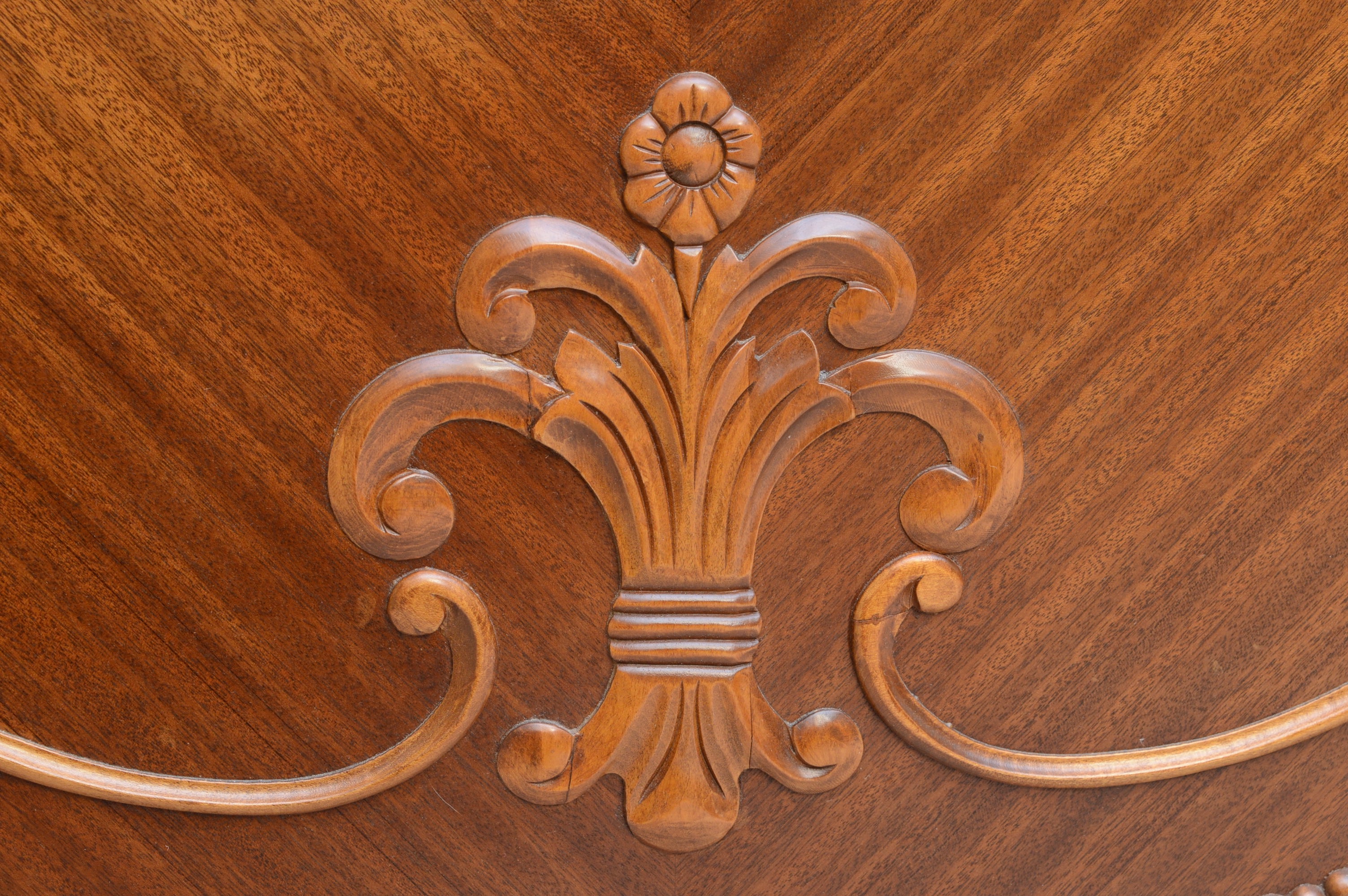 1940's Twin Bed Frames with King Mattress