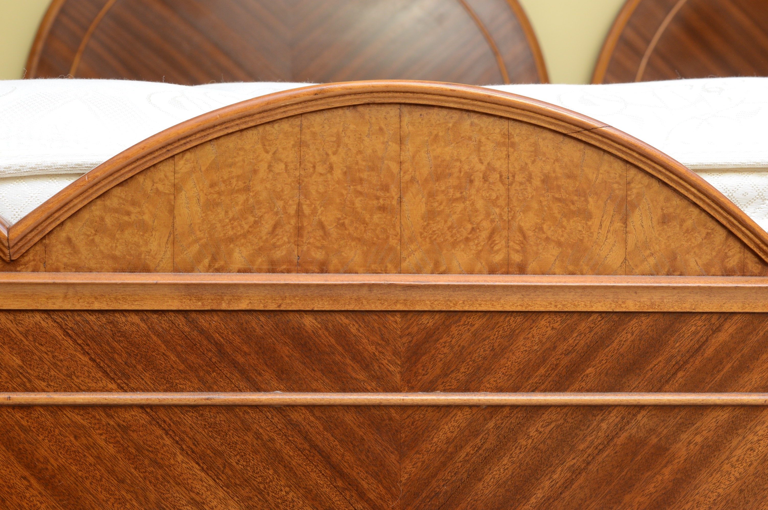 1940's Twin Bed Frames with King Mattress