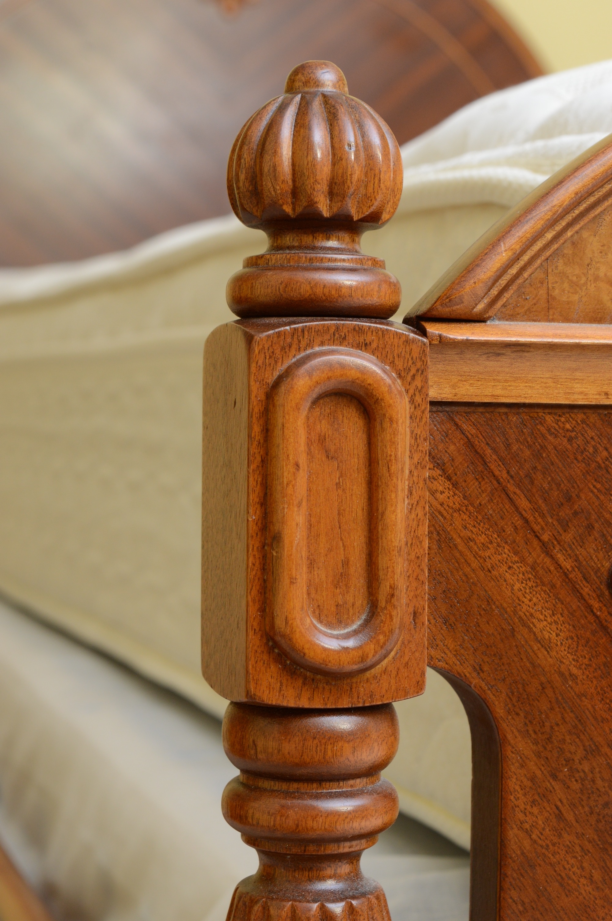 1940's Twin Bed Frames with King Mattress