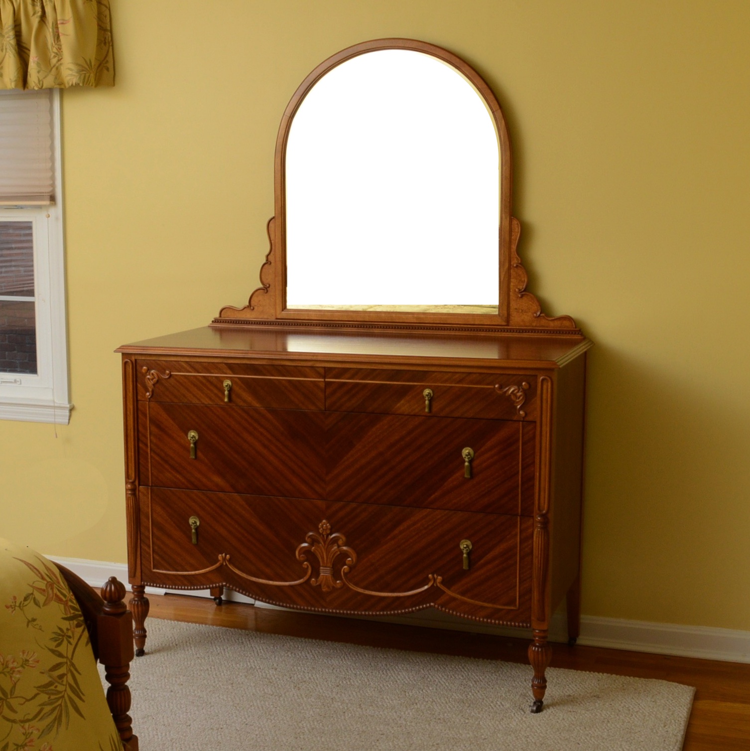 1940's Dresser with Mirror
