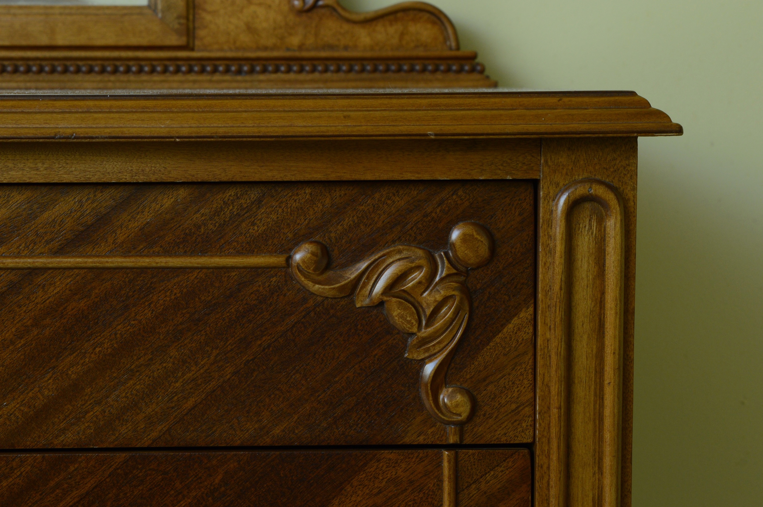 1940's Dresser with Mirror