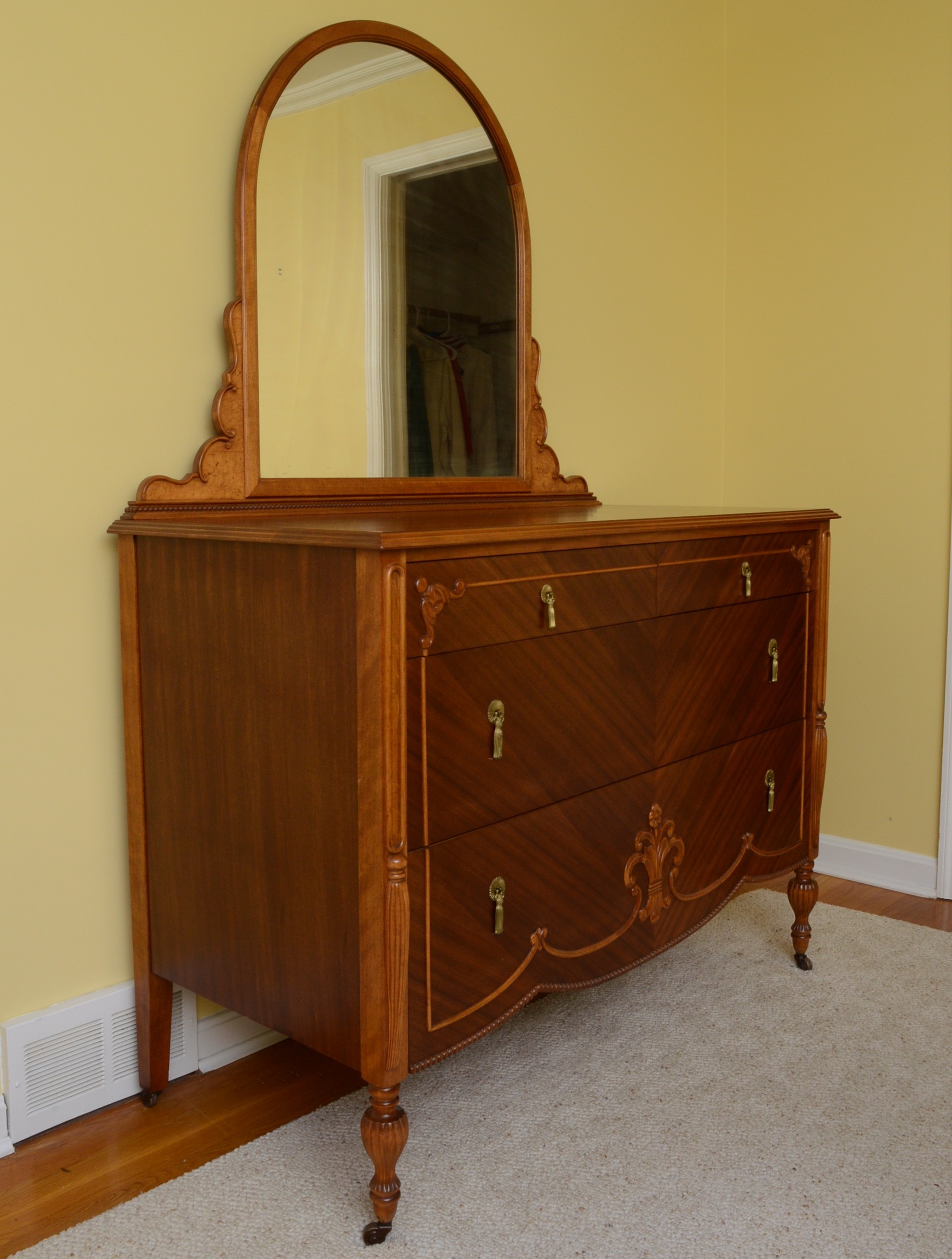 1940's Dresser with Mirror