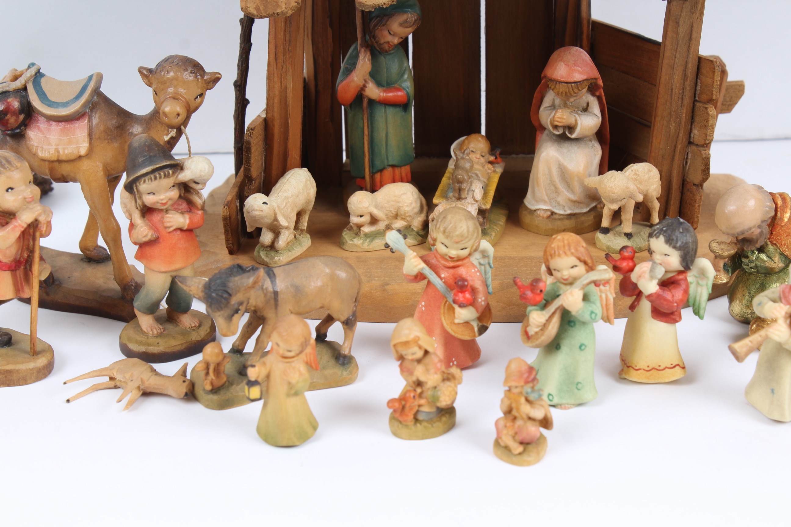 ANRI Carved Nativity Set