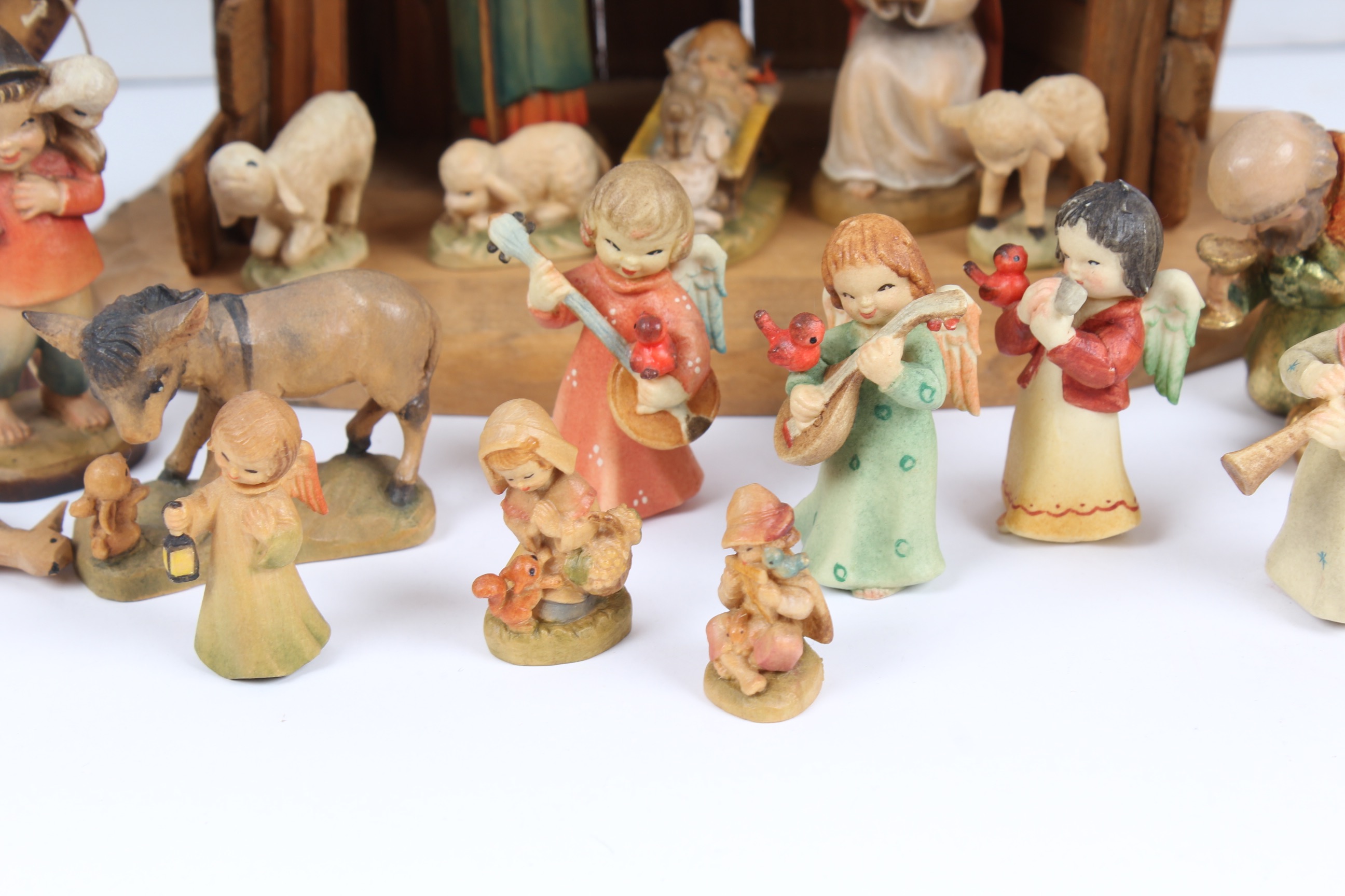ANRI Carved Nativity Set