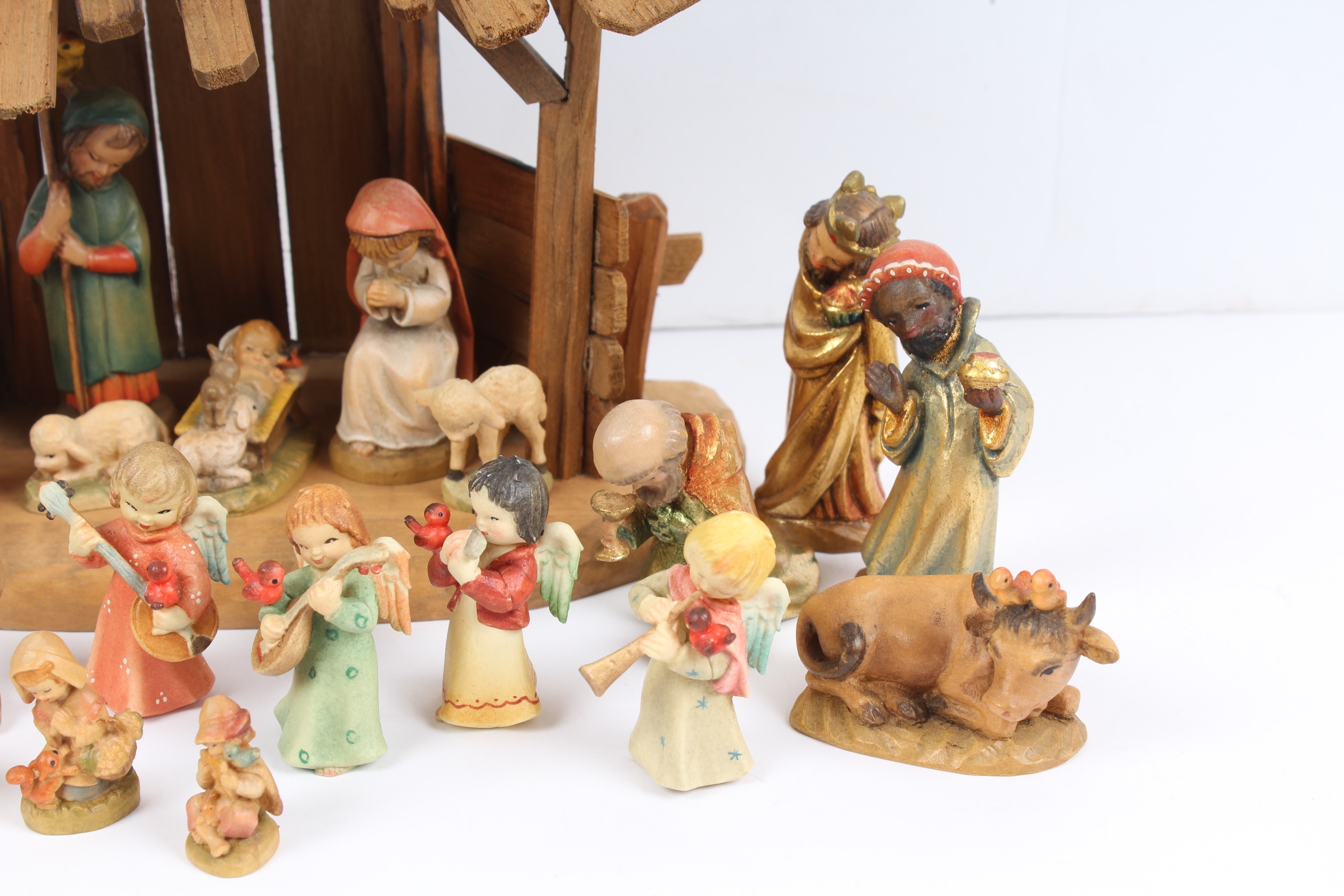 ANRI Carved Nativity Set