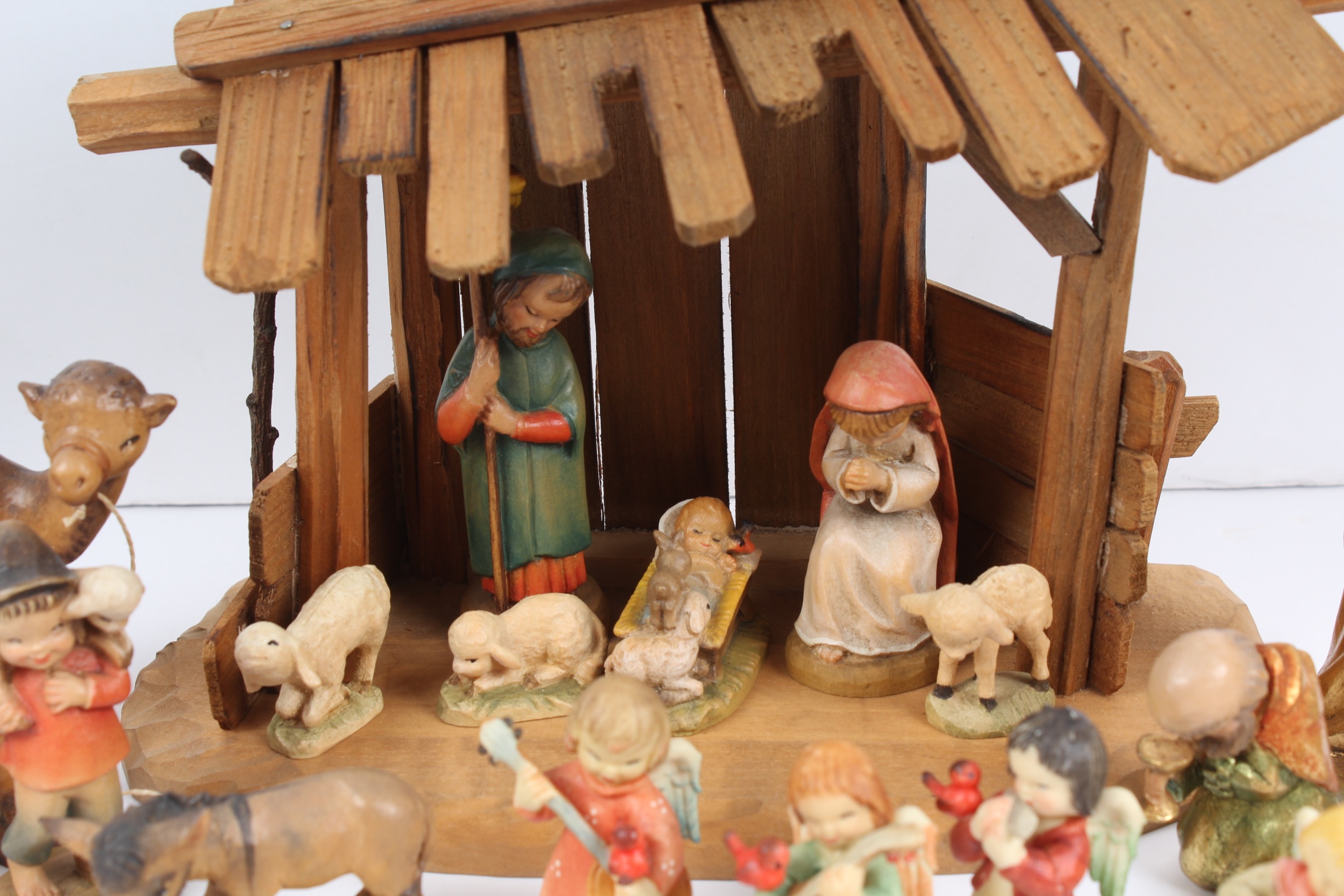 ANRI Carved Nativity Set