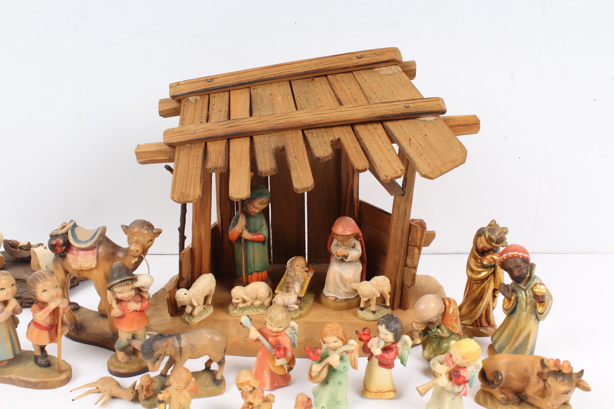 ANRI Carved Nativity Set