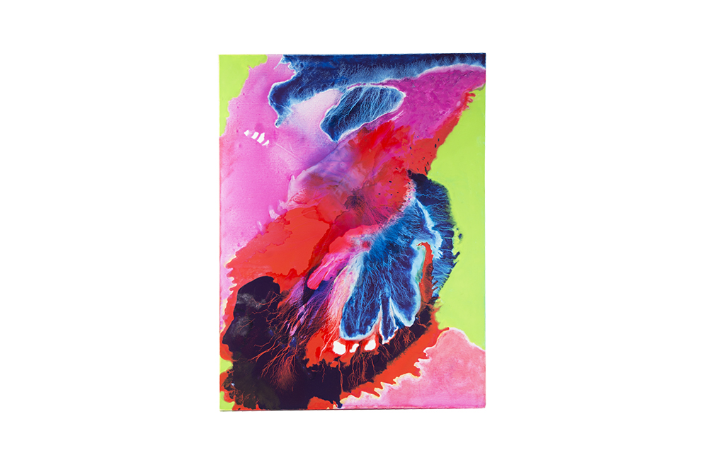 Oil Painting of Abstract Composition